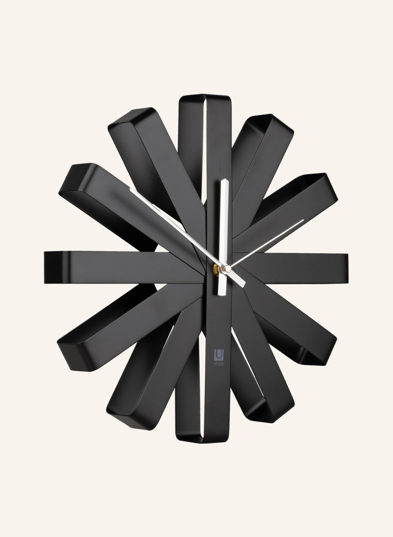 umbra Wall clock RIBBON, Color: BLACK (Image 2)