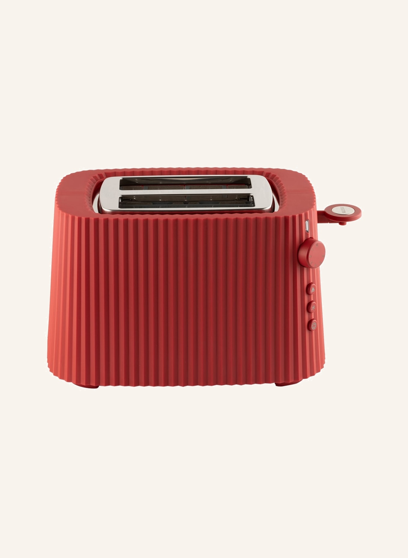 ALESSI Toaster PLISSÉ, Farbe: ROT (Bild 1)