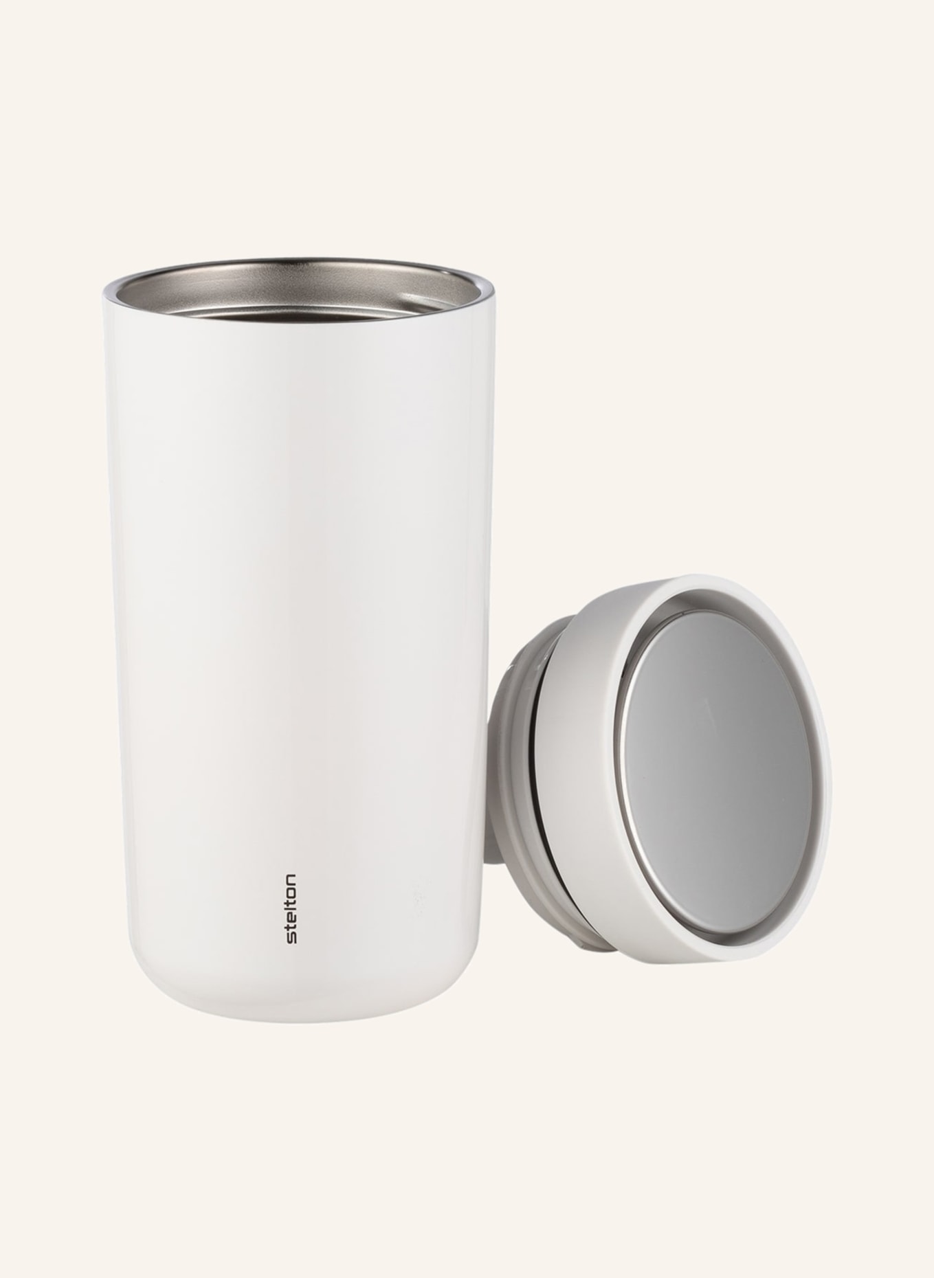 stelton Thermobecher TO GO CLICK, Farbe: WEISS (Bild 2)
