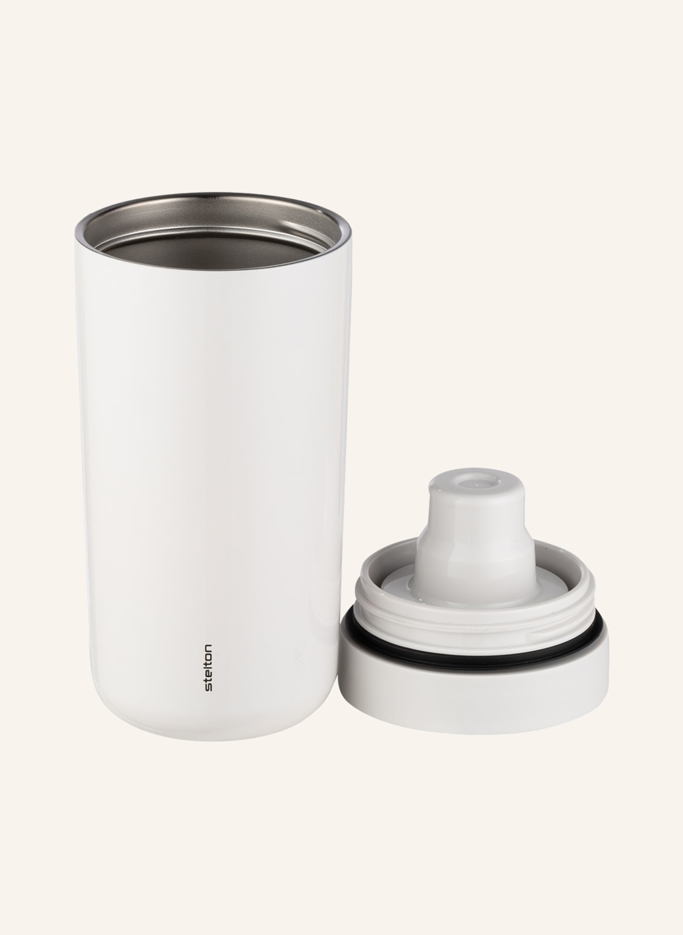 stelton Thermobecher TO GO CLICK, Farbe: WEISS (Bild 3)