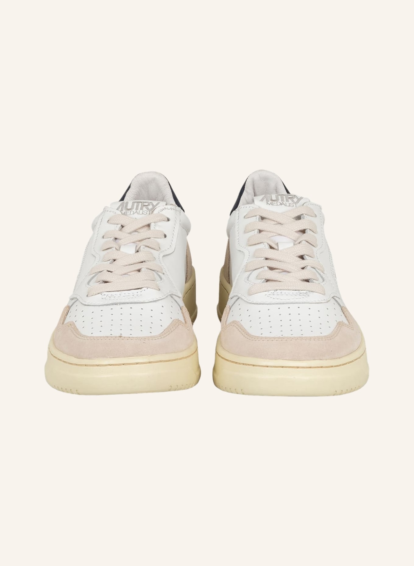 AUTRY Sneakers AUTRY 01, Color: WHITE/ BEIGE/ DARK BLUE (Image 3)