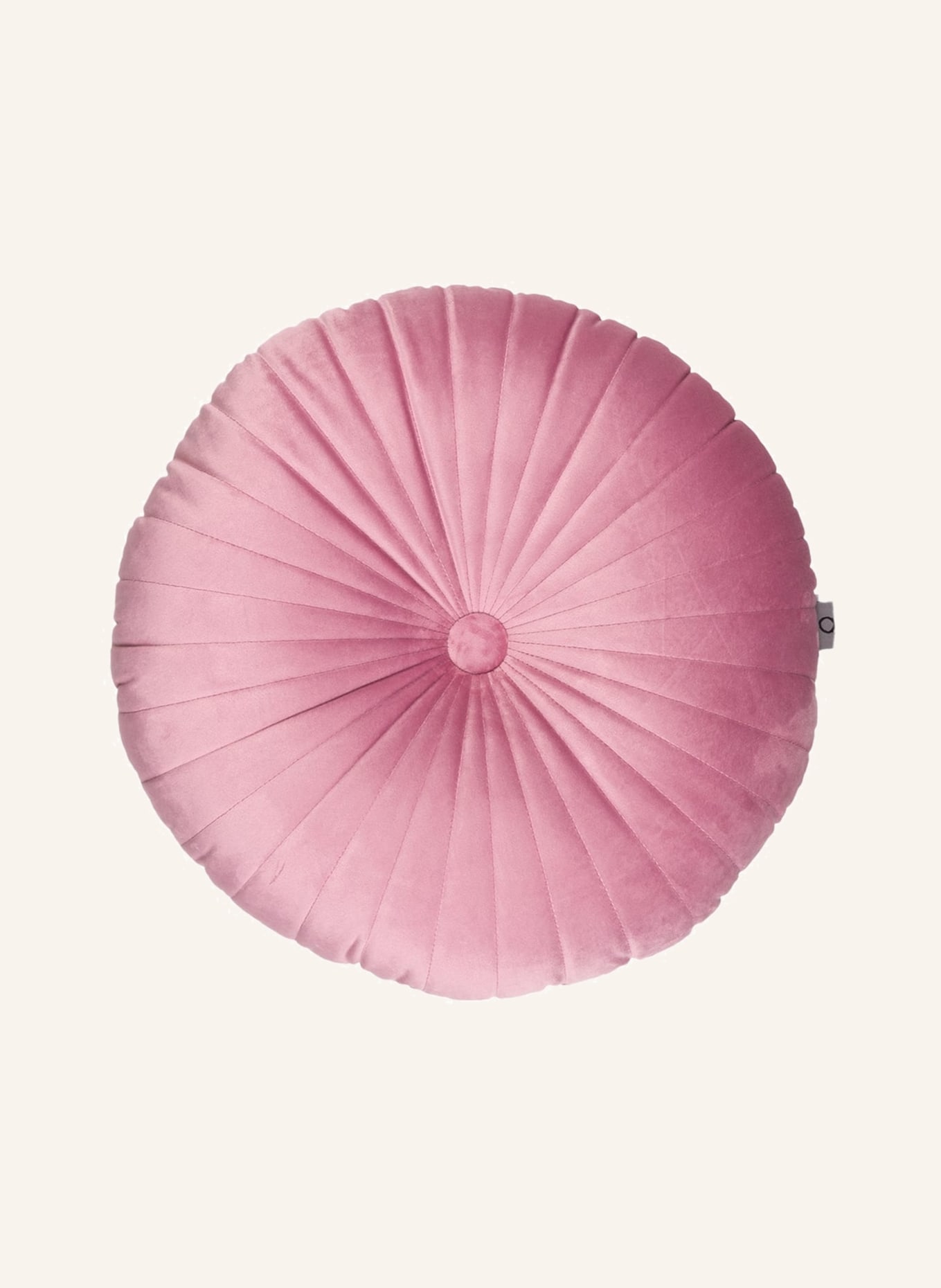 ESSENZA Velvet decorative cushion NAINA, Color: PINK (Image 1)