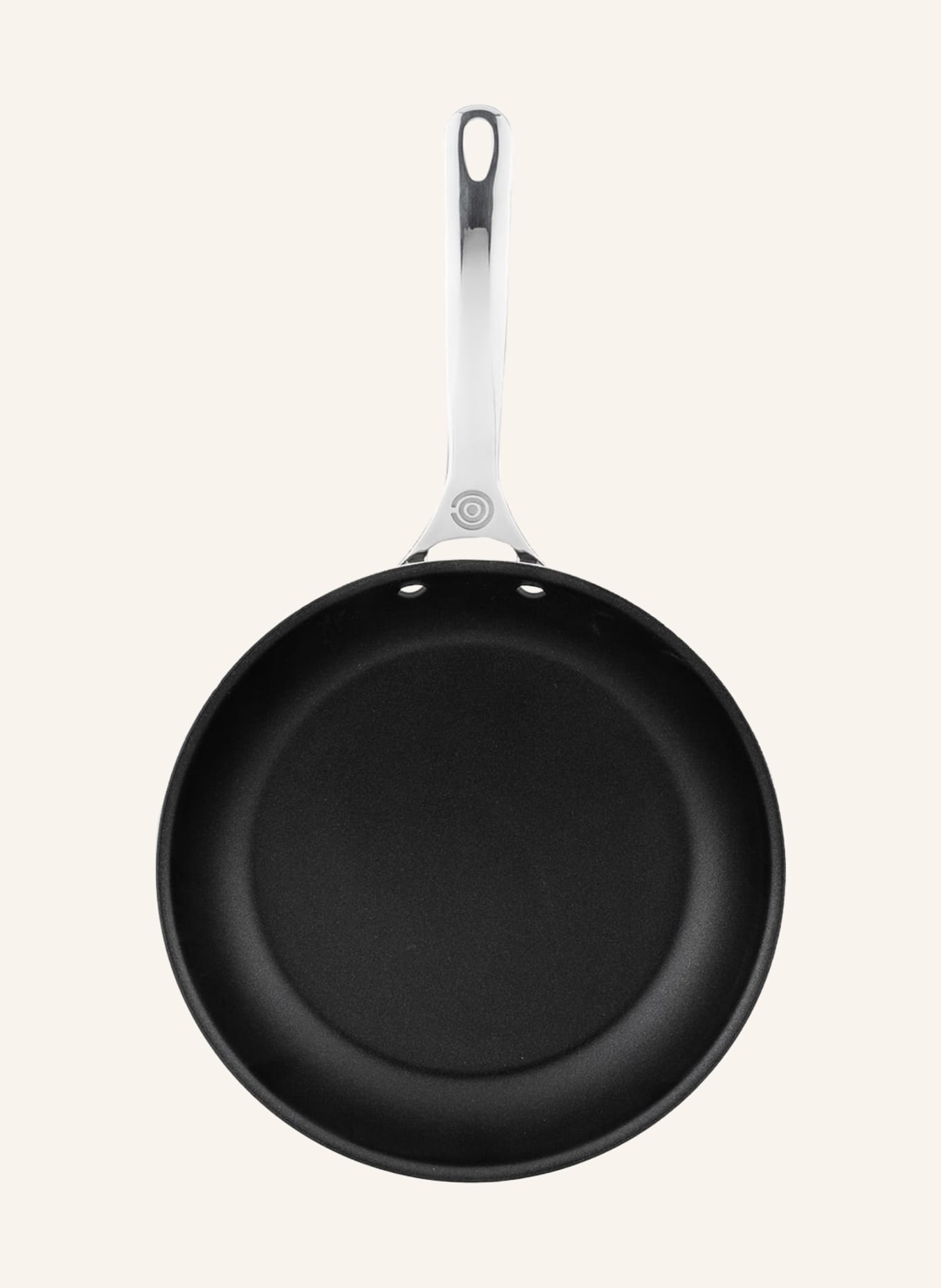 LE CREUSET 2-tlg. Pfannen-Set: SILBER / DUNKELGRAU