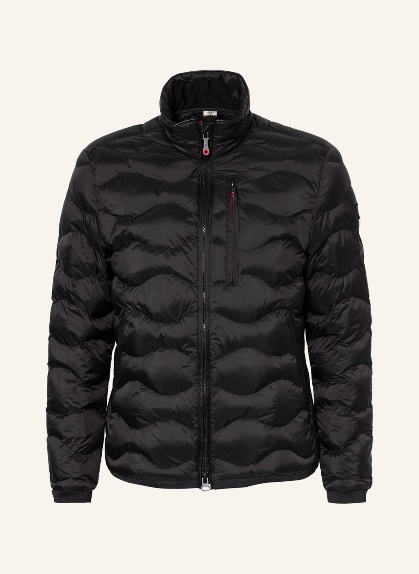 WELLENSTEYN Quilted jacket AIRWEIGHT, Color: BLACK (Image 1)