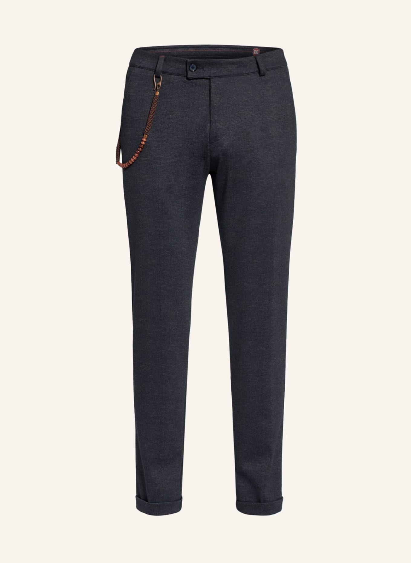 CG - CLUB of GENTS Suit trousers CONN Super slim fit, Color: 63 BLAU DUNKEL (Image 1)