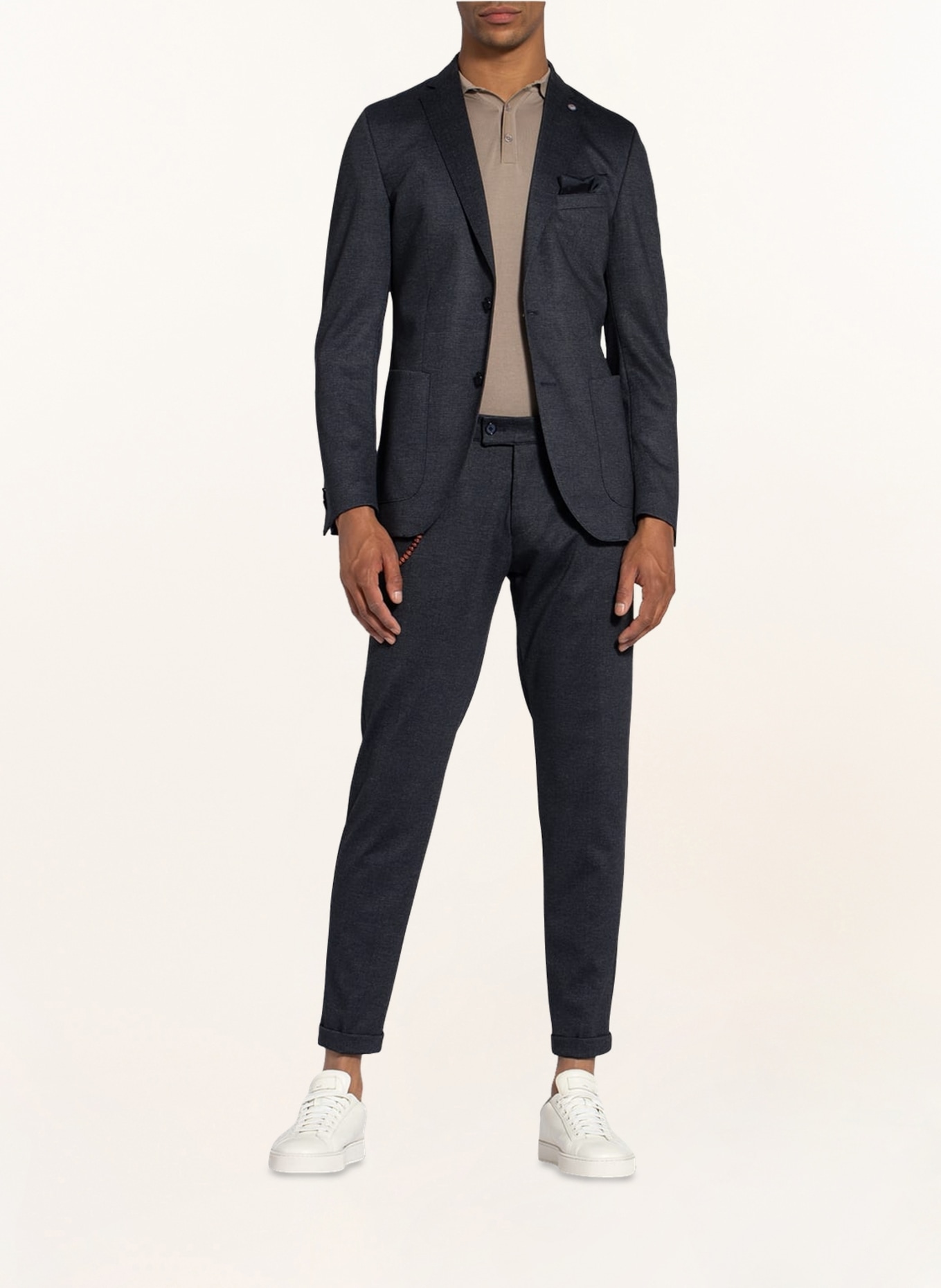 CG - CLUB of GENTS Suit trousers CONN Super slim fit, Color: 63 BLAU DUNKEL (Image 2)