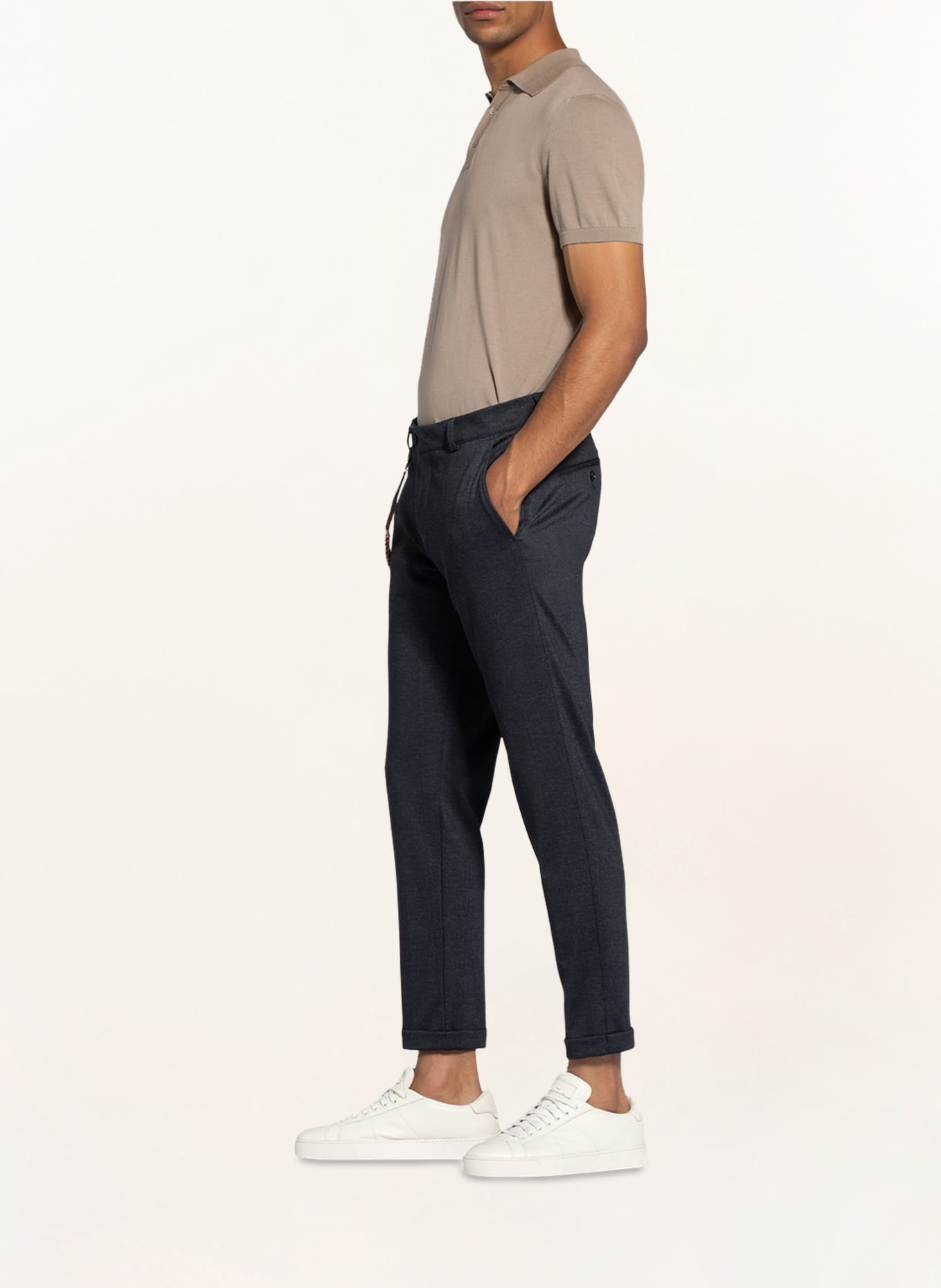 CG - CLUB of GENTS Suit trousers CONN Super slim fit, Color: 63 BLAU DUNKEL (Image 5)