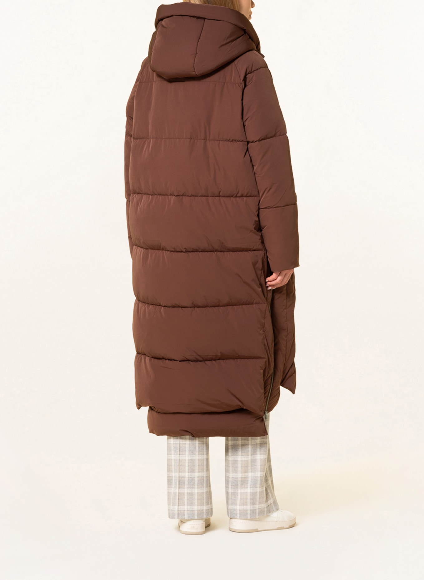 EMBASSY OF BRICKS AND LOGS Quilted coat LOURDES, Color: BROWN (Image 3)