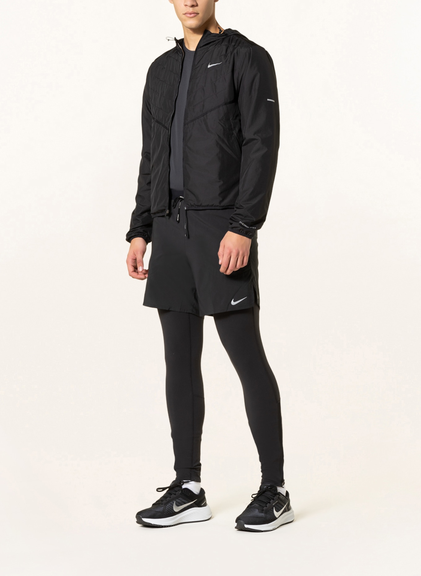 Nike Kurtka do biegania THERMA-FIT REPEL, Kolor: CZARNY (Obrazek 2)