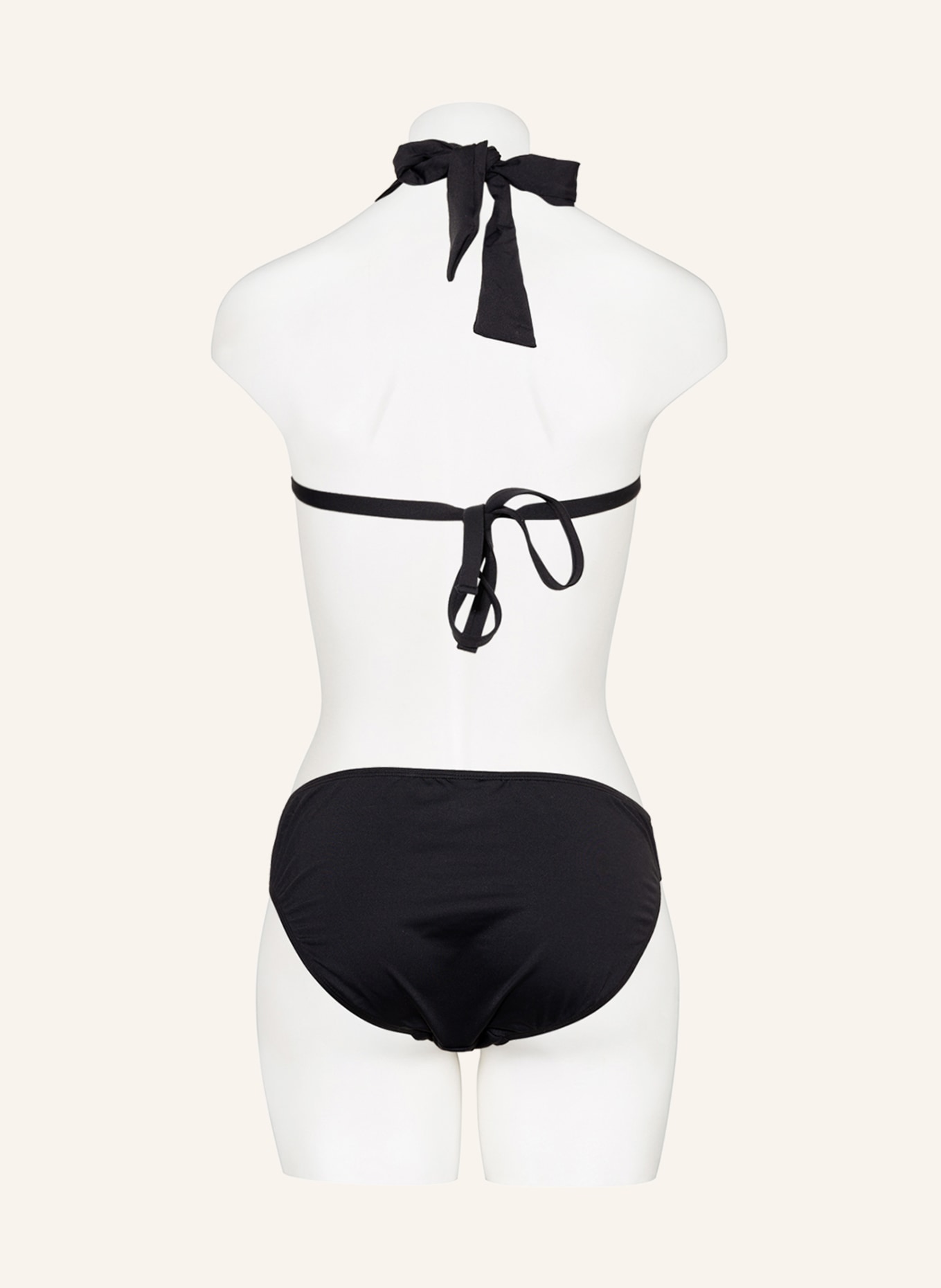 LAUREN RALPH LAUREN Basic bikini bottoms BEACH CLUB SOLIDS, Color: BLACK (Image 3)