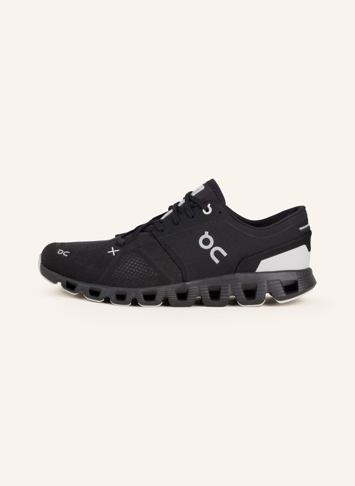 On Fitness shoes CLOUD X 3, Color: BLACK (Image 4)
