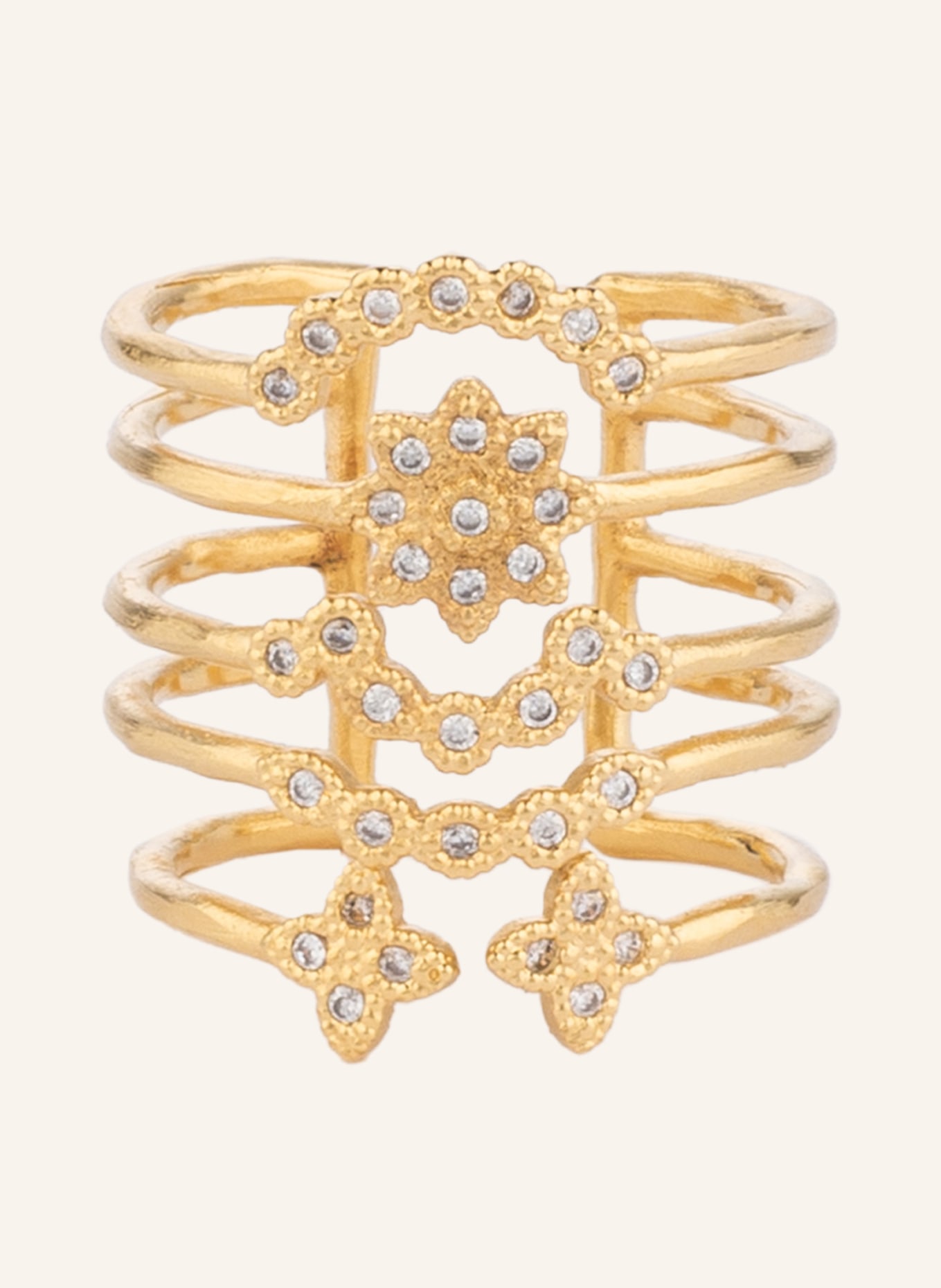 maje Ring, Farbe: GOLD (Bild 2)