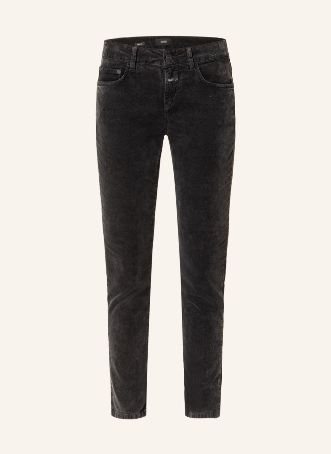 CLOSED Velvet pants BAKER, Color: BLACK (Image 1)