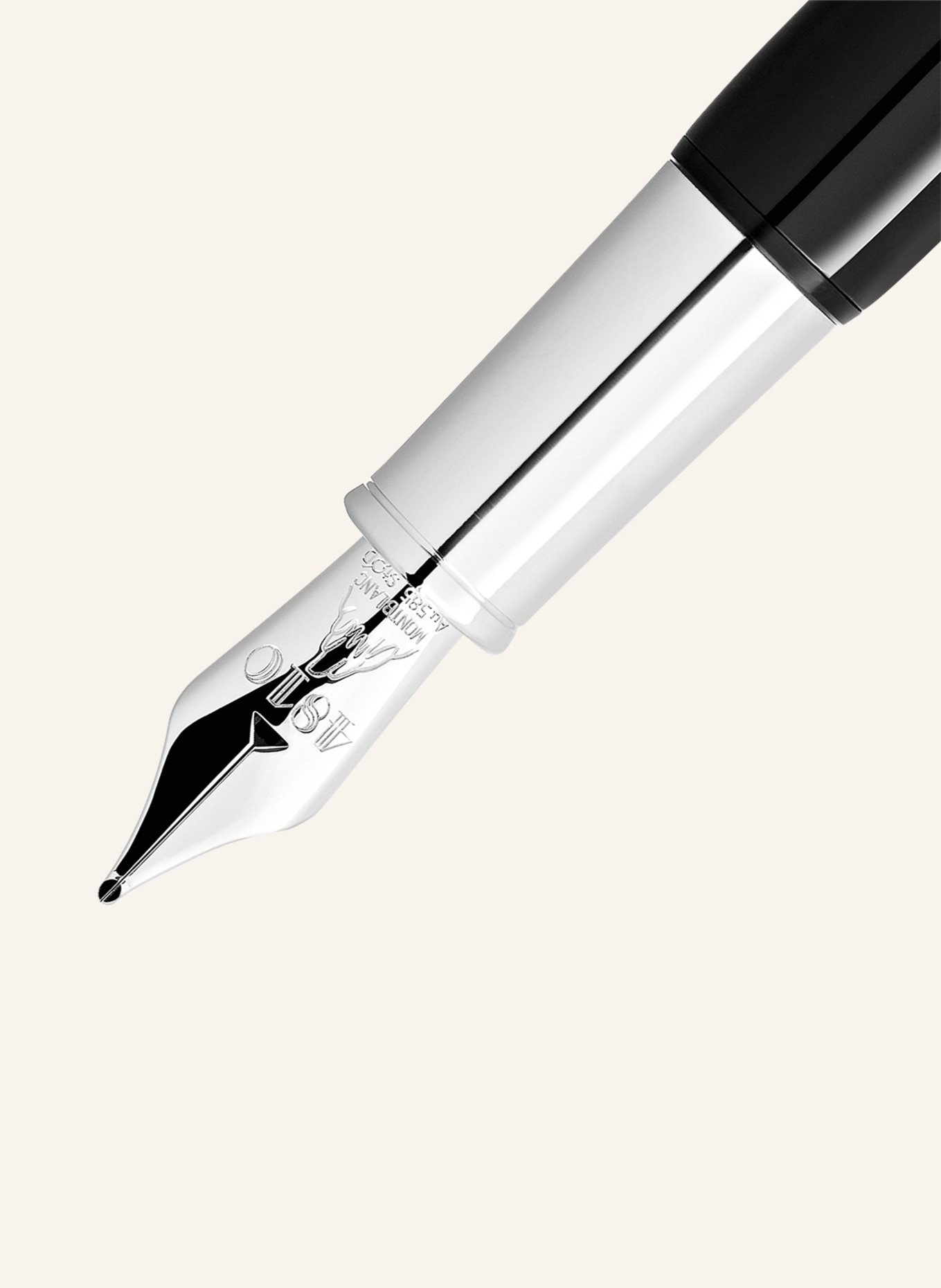 MONTBLANC Fountain pen HERITAGE ROUGE AND BLACK BABY , Color: BLACK (Image 2)