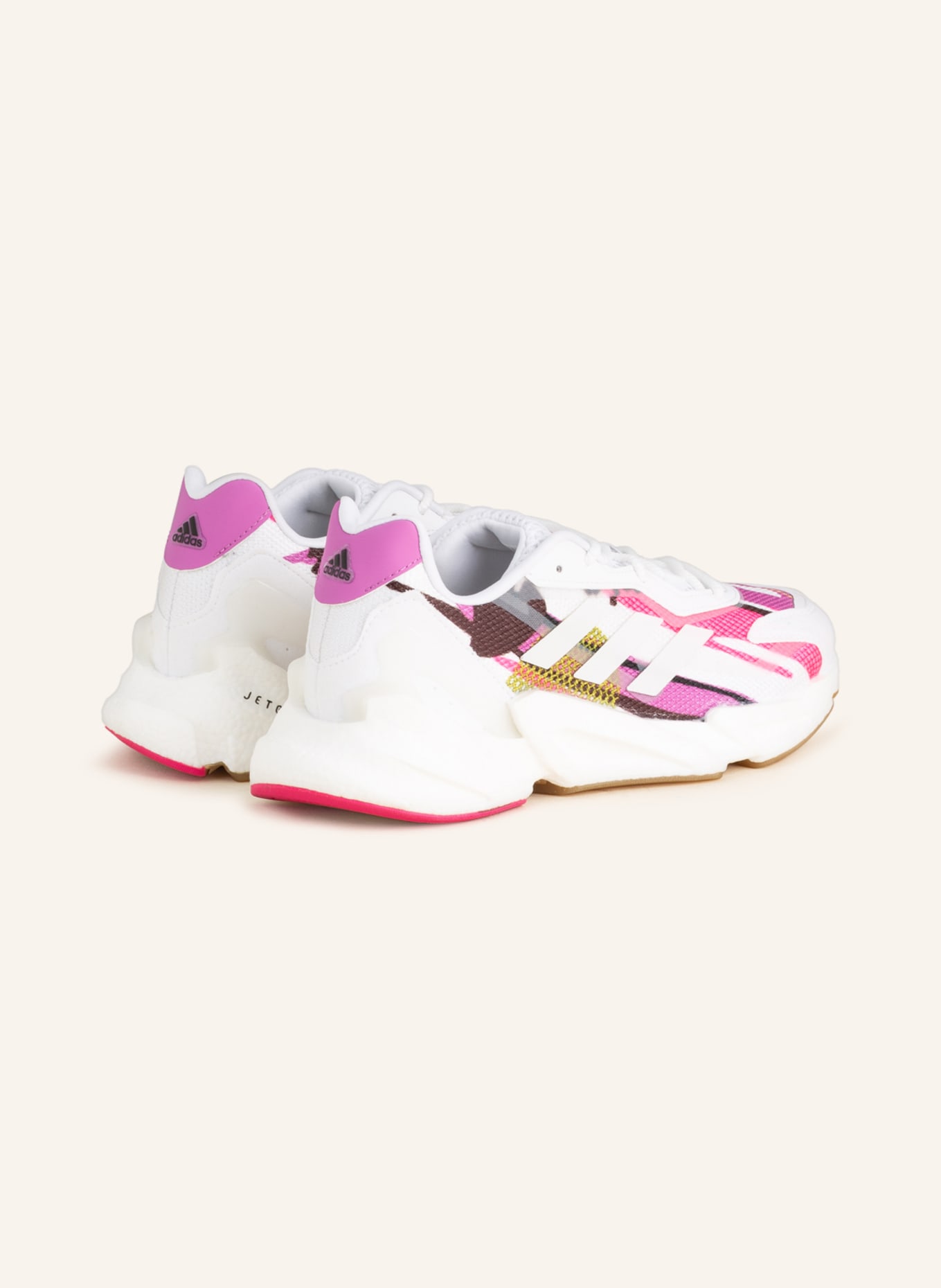 adidas Sneakers X9000L4, Color: PINK/ WHITE/ FUCHSIA (Image 2)