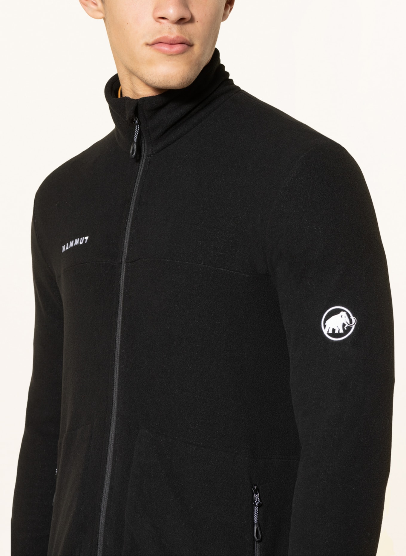MAMMUT Fleece jacket INNOMINATA LIGHT ML, Color: BLACK (Image 4)