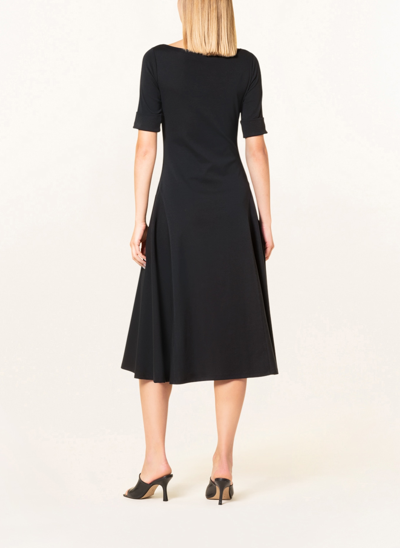 LAUREN RALPH LAUREN Jersey dress, Color: BLACK (Image 3)