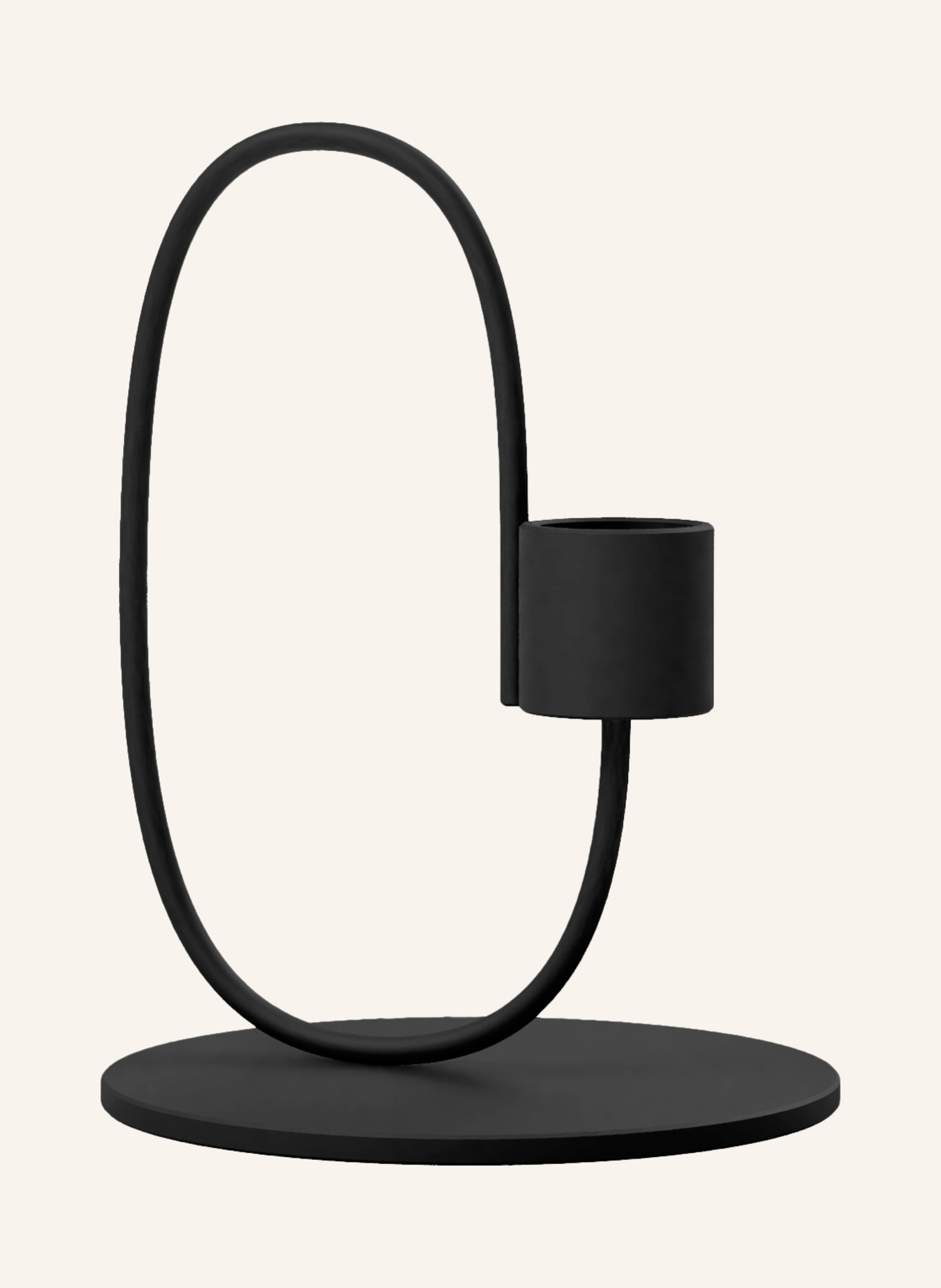 COOEE Design Candleholder, Color: BLACK (Image 1)
