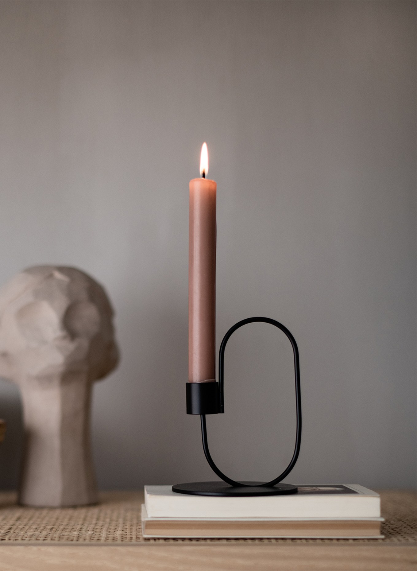 COOEE Design Candleholder, Color: BLACK (Image 3)