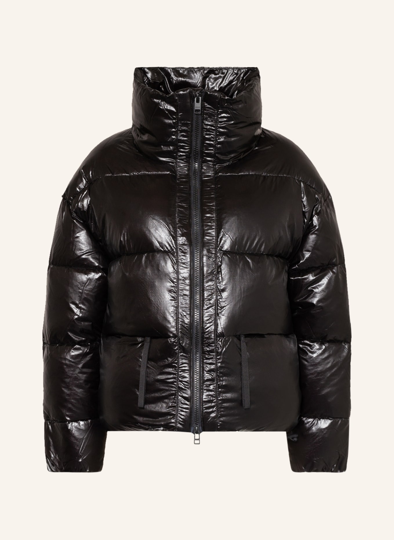 EMBASSY OF BRICKS AND LOGS Quilted jacket LYON, Color: BLACK (Image 1)