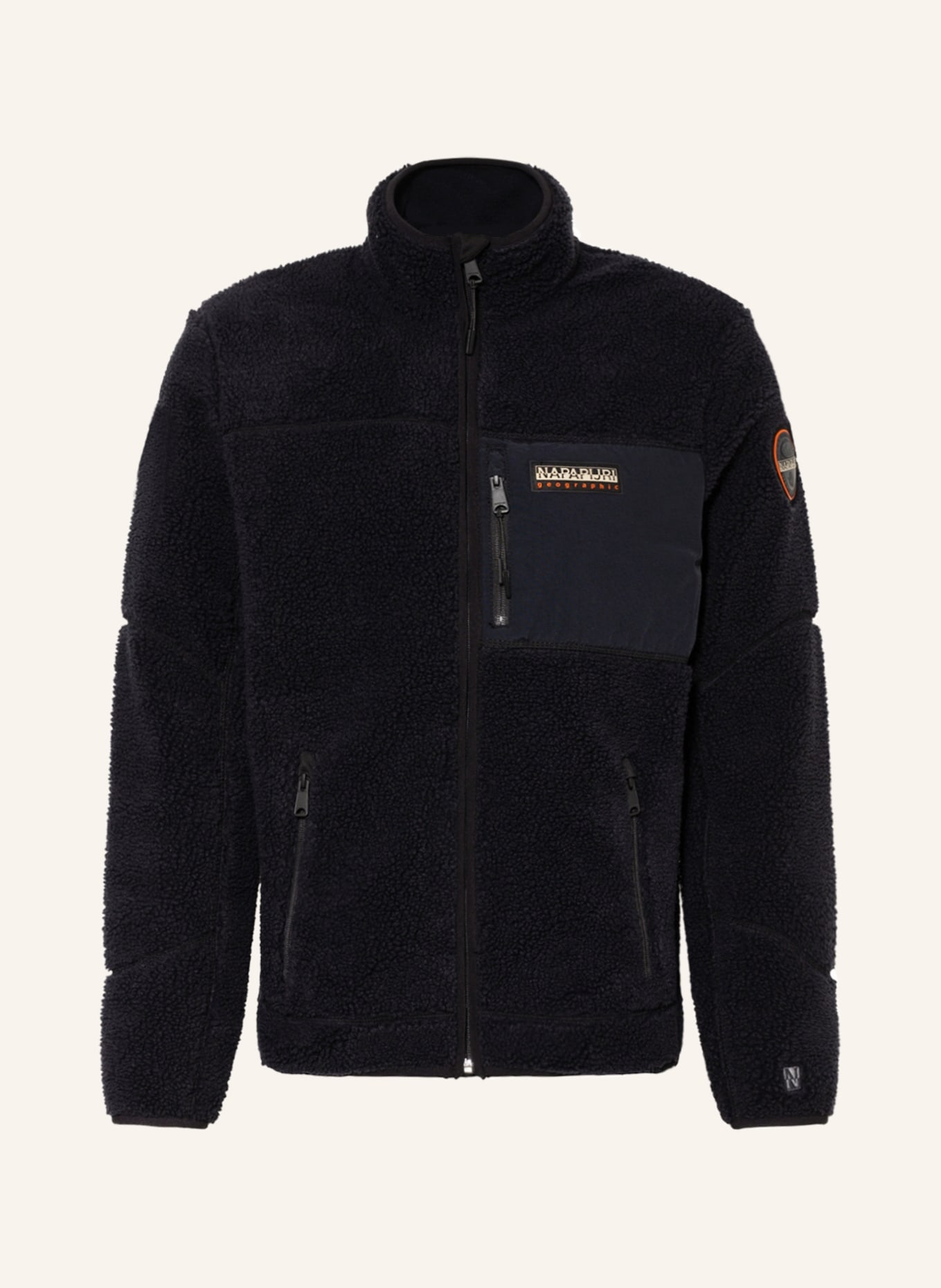 NAPAPIJRI Teddy jacket YUPIK, Color: BLACK (Image 1)
