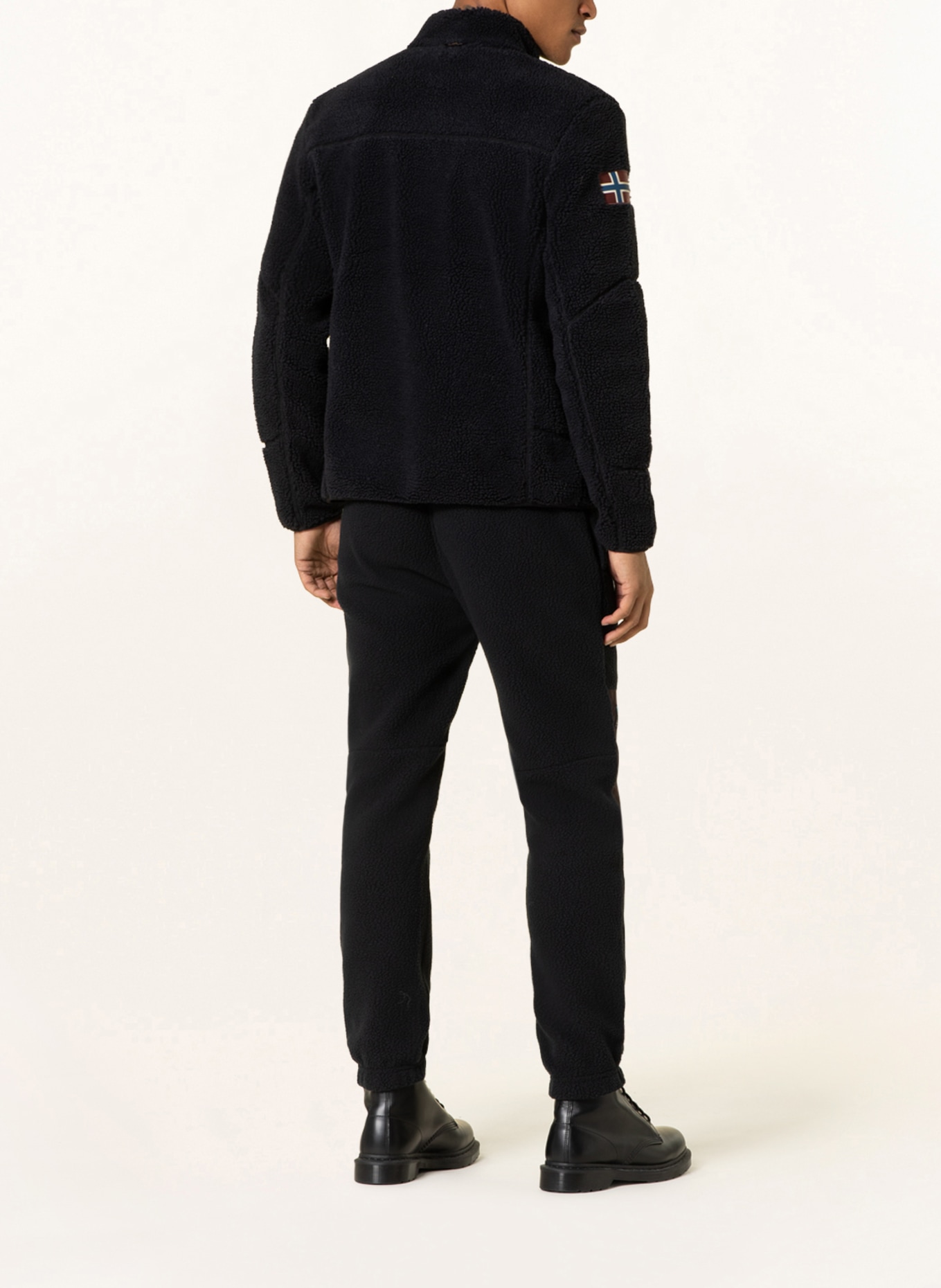NAPAPIJRI Teddy jacket YUPIK, Color: BLACK (Image 3)