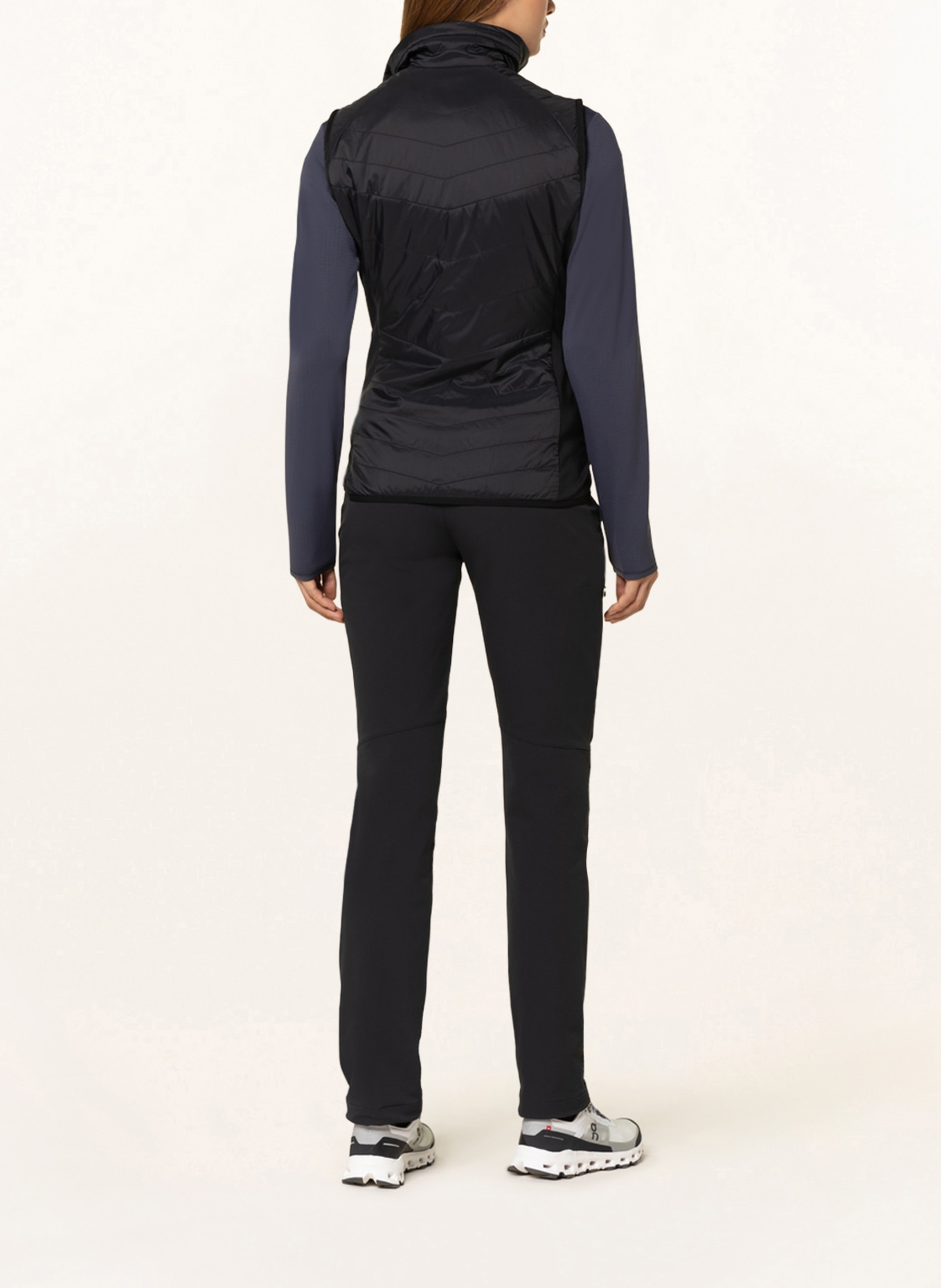 VAUDE Hybrid quilted vest SESVENNA, Color: BLACK (Image 3)