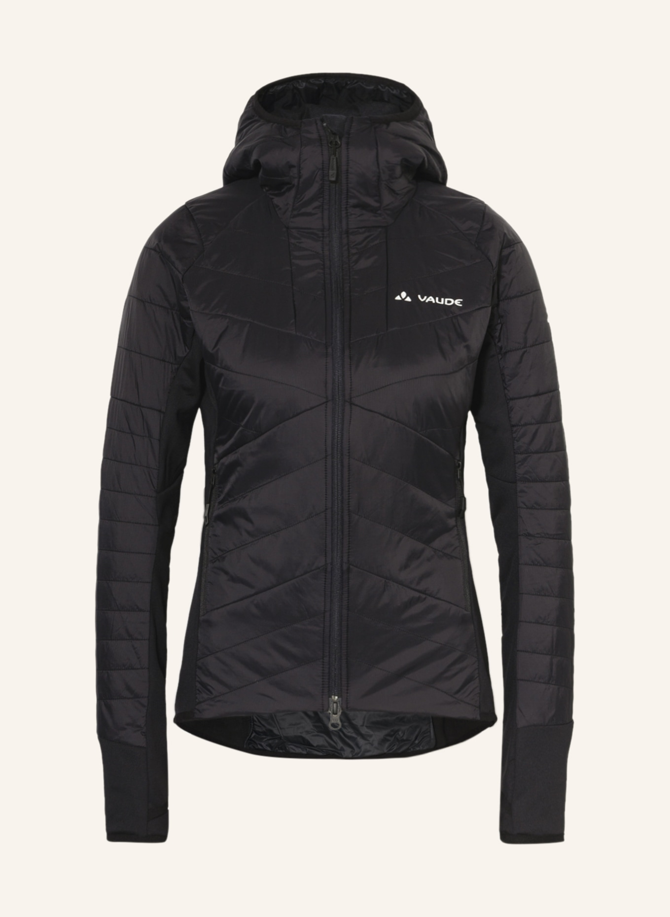 VAUDE Hybrid quilted jacket SESVENNA, Color: BLACK (Image 1)