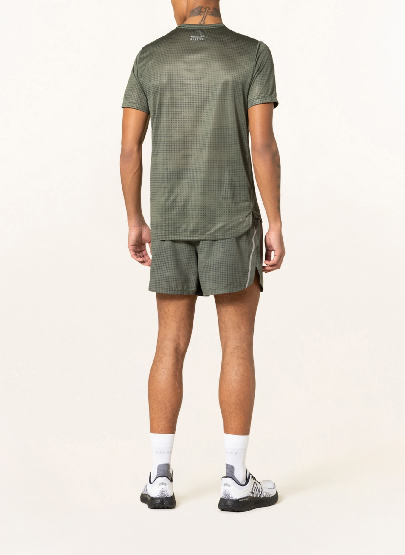 new balance Running shirt IMPACT RUN in mesh, Color: GREEN (Image 3)