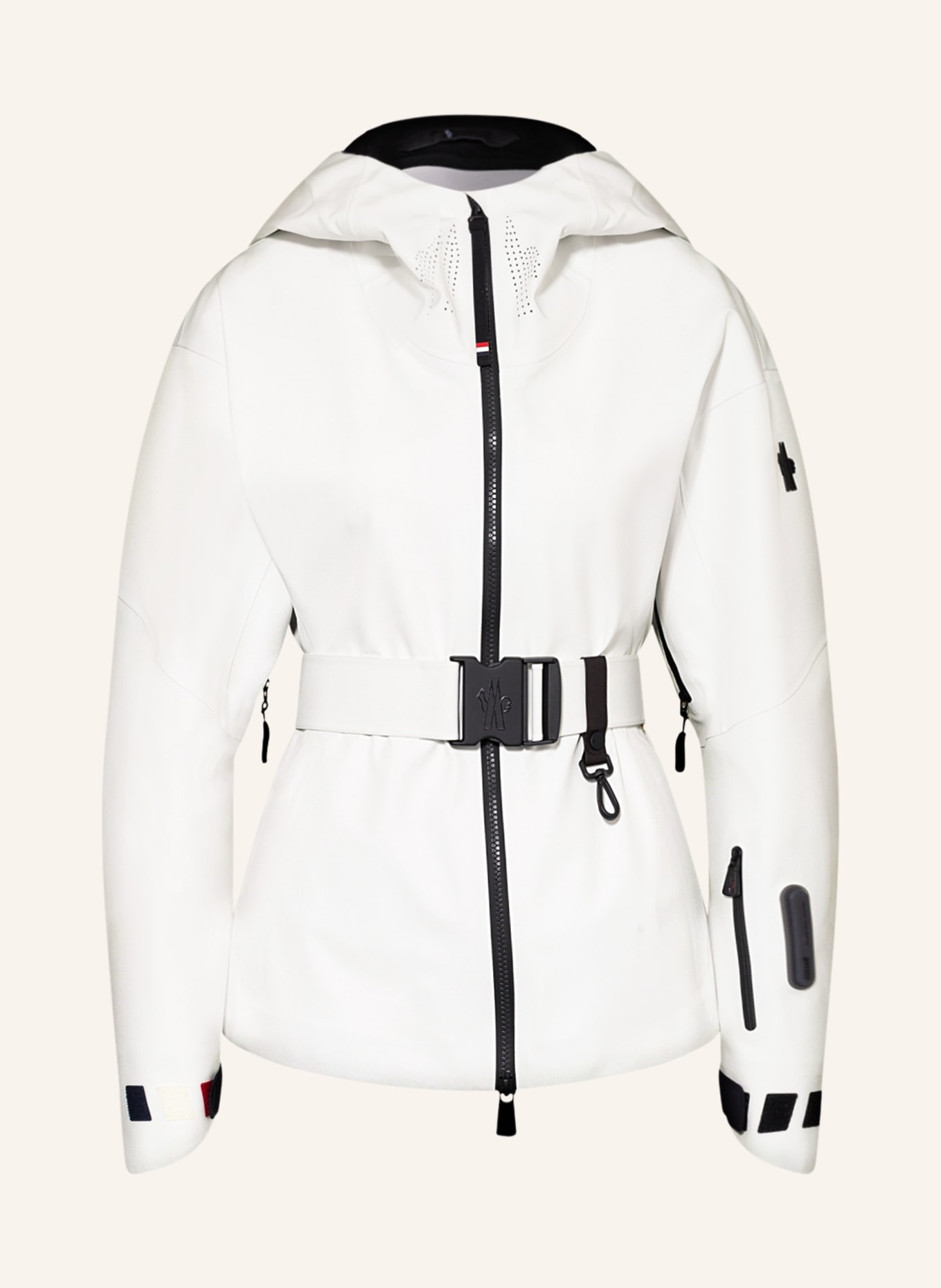 MONCLER GRENOBLE Hardshell ski jacket TECHE, Color: CREAM (Image 1)