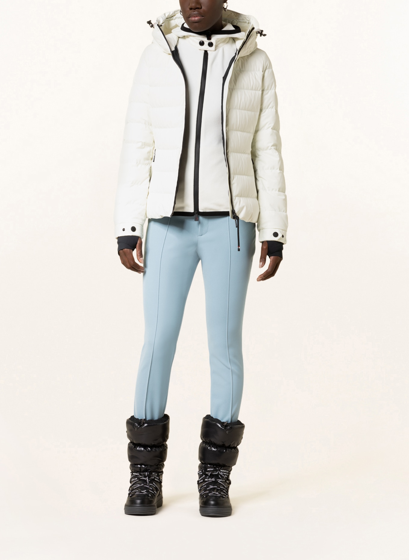 MONCLER GRENOBLE Down jacket CHESSEL, Color: WHITE (Image 2)