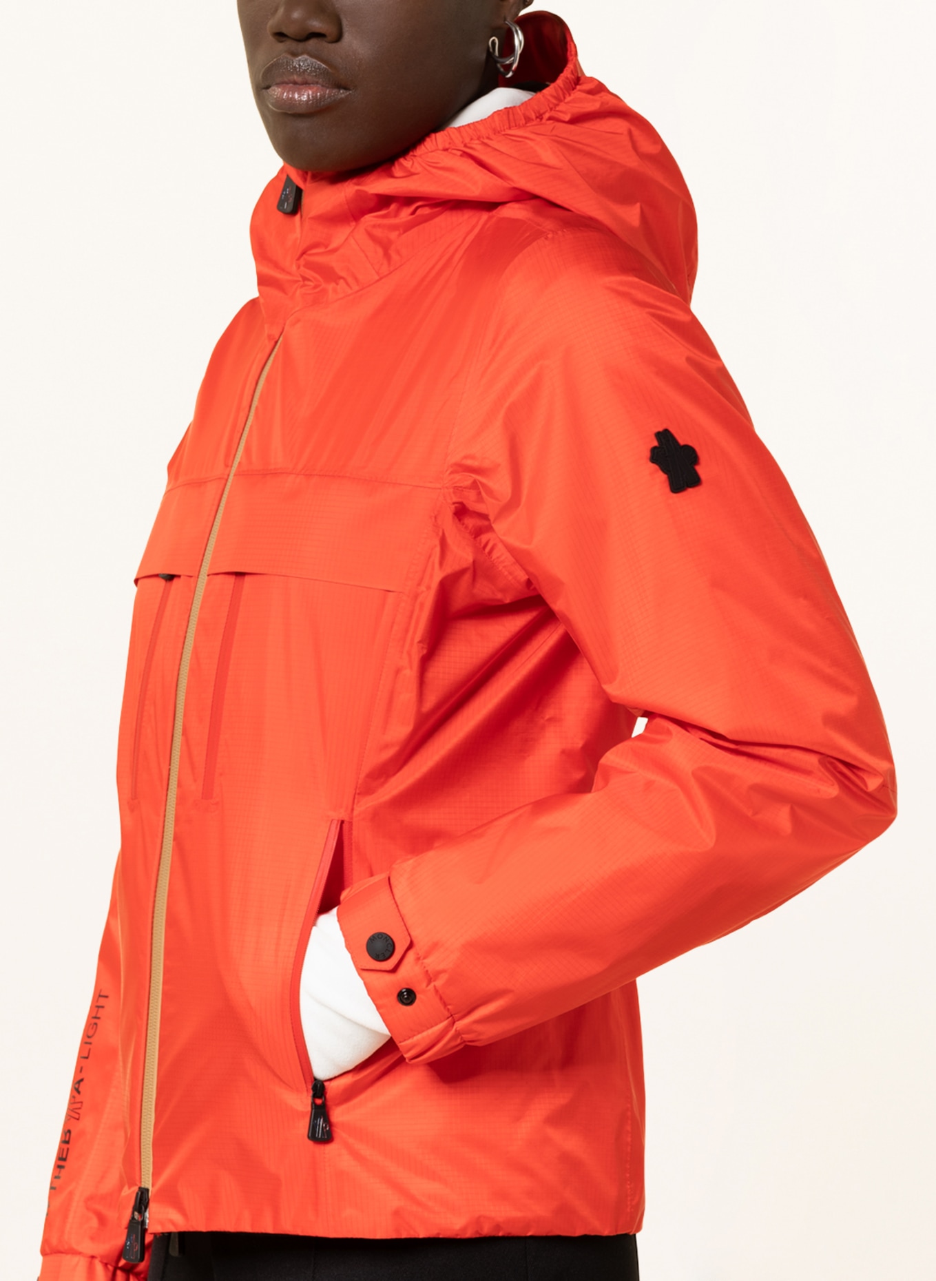 MONCLER GRENOBLE Hybrid down jacket VOUVRY, Color: RED (Image 5)