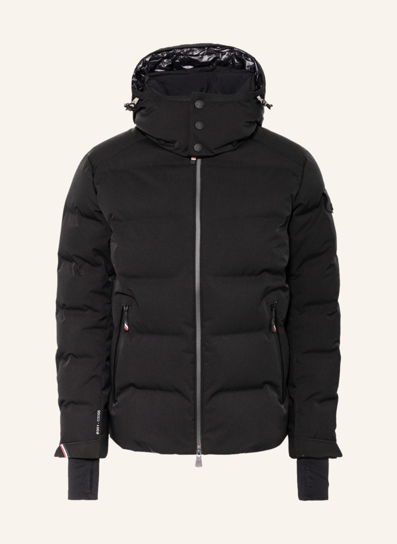 MONCLER GRENOBLE Down ski jacket MONTGETECH, Color: BLACK (Image 1)