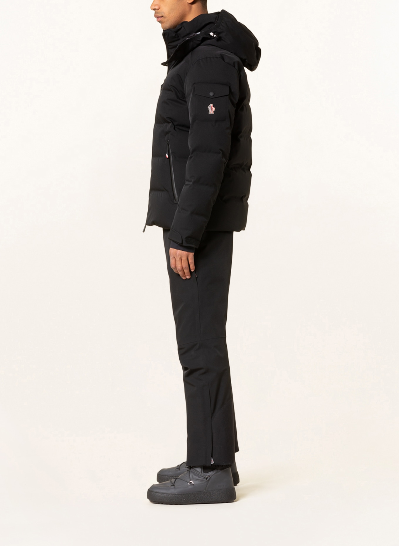 MONCLER GRENOBLE Down ski jacket MONTGETECH, Color: BLACK (Image 4)