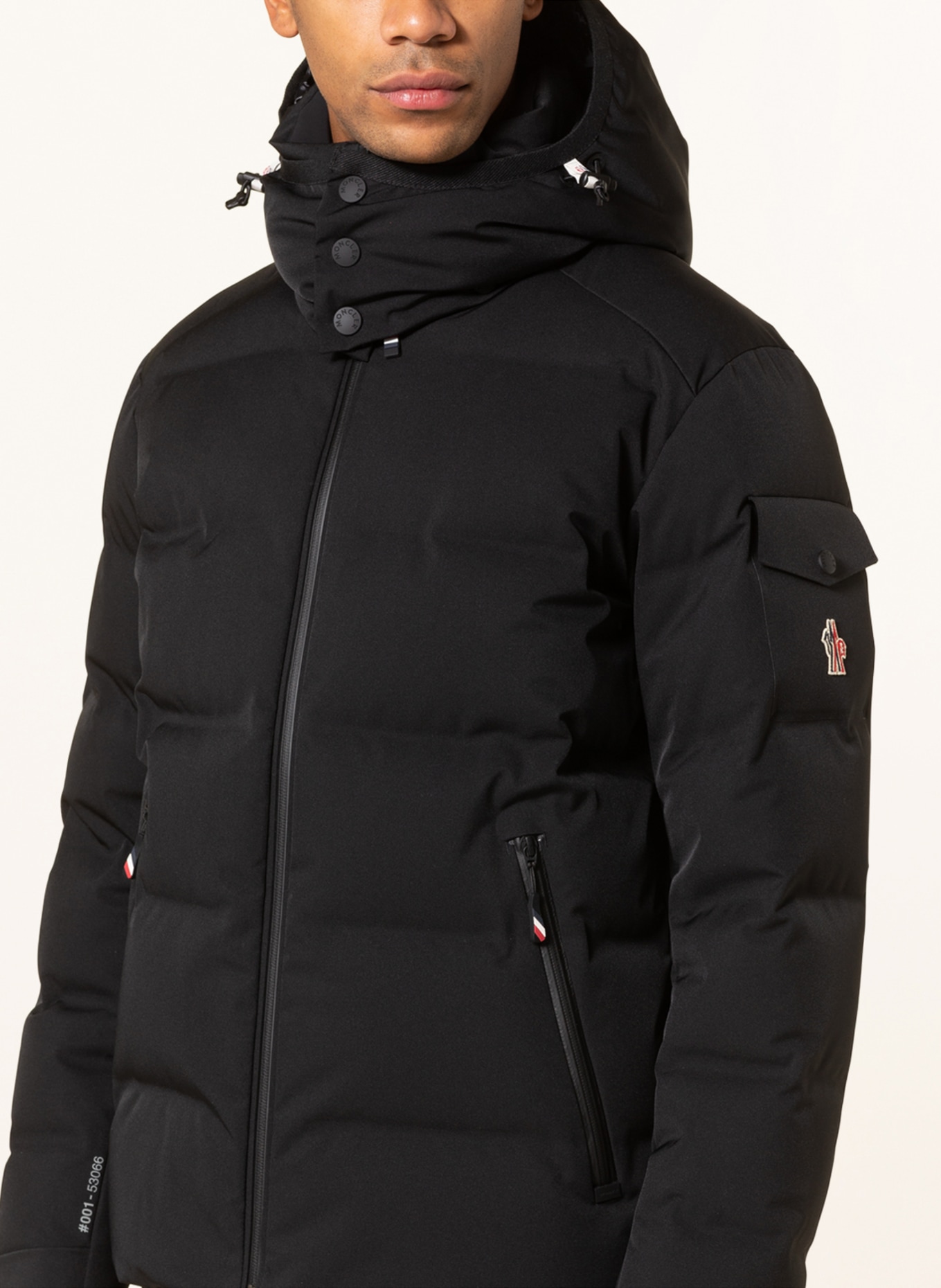 MONCLER GRENOBLE Down ski jacket MONTGETECH, Color: BLACK (Image 5)