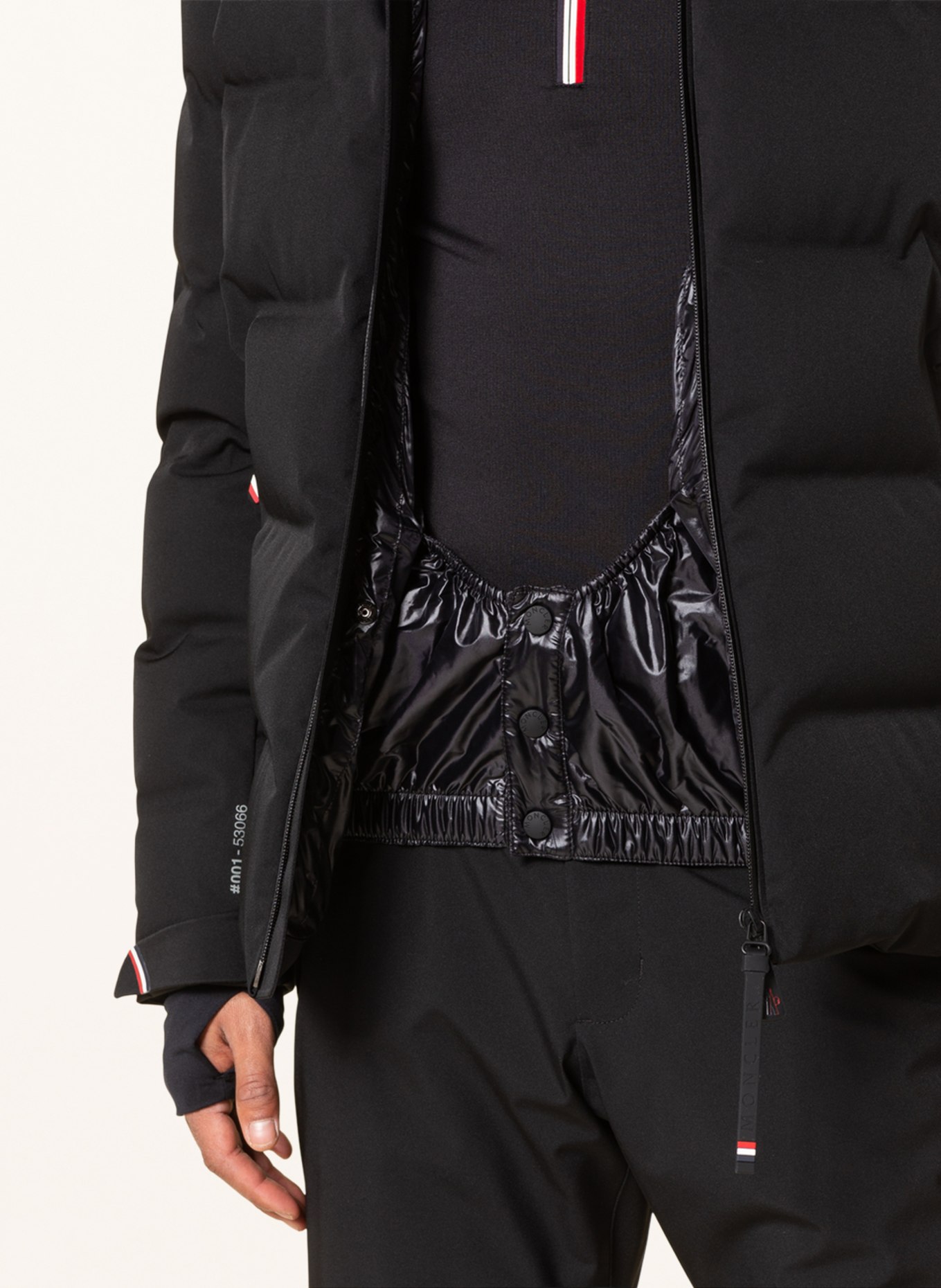 MONCLER GRENOBLE Down ski jacket MONTGETECH, Color: BLACK (Image 7)