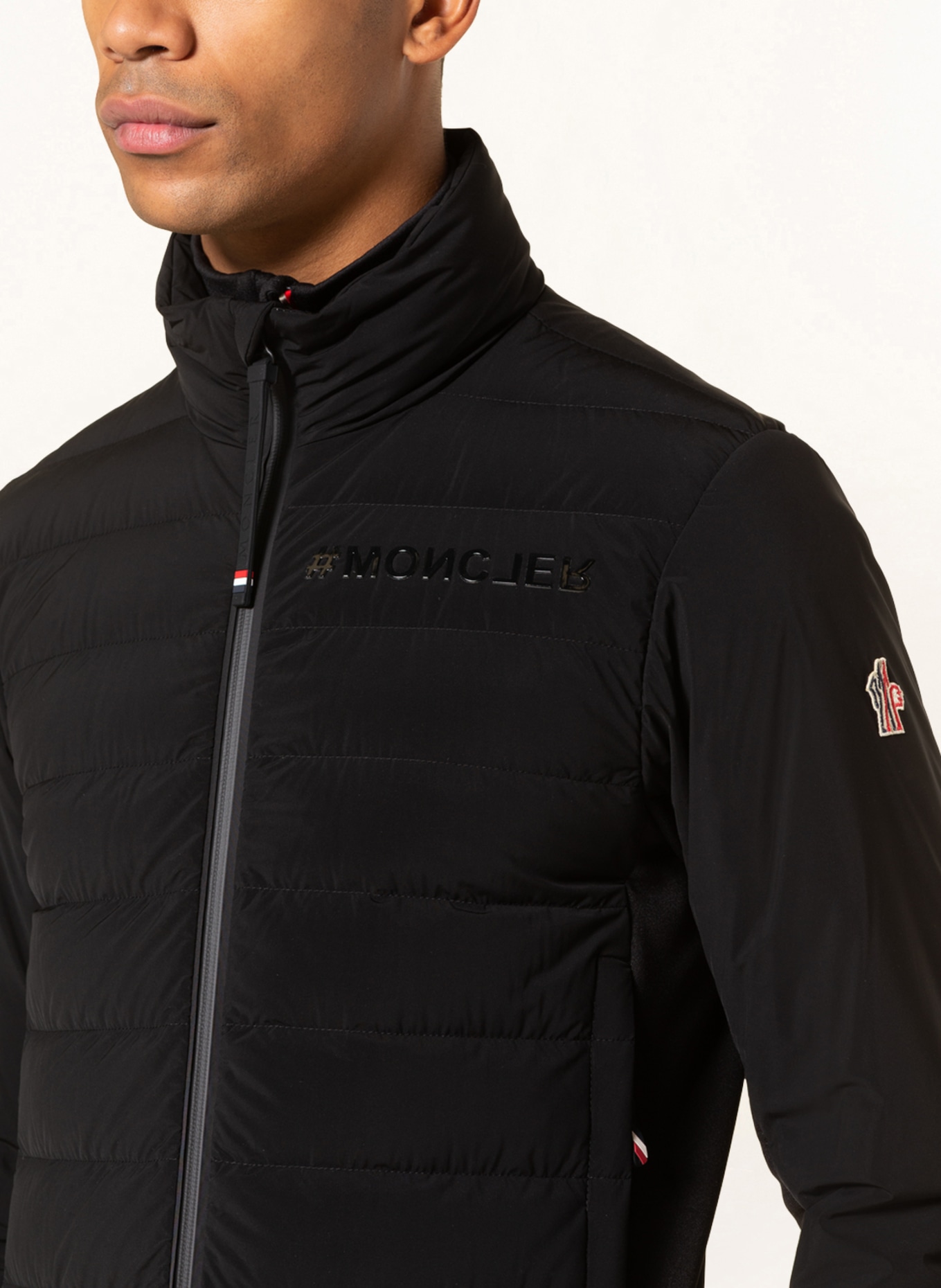 MONCLER GRENOBLE Hybrid down jacket CREPOL, Color: BLACK (Image 4)