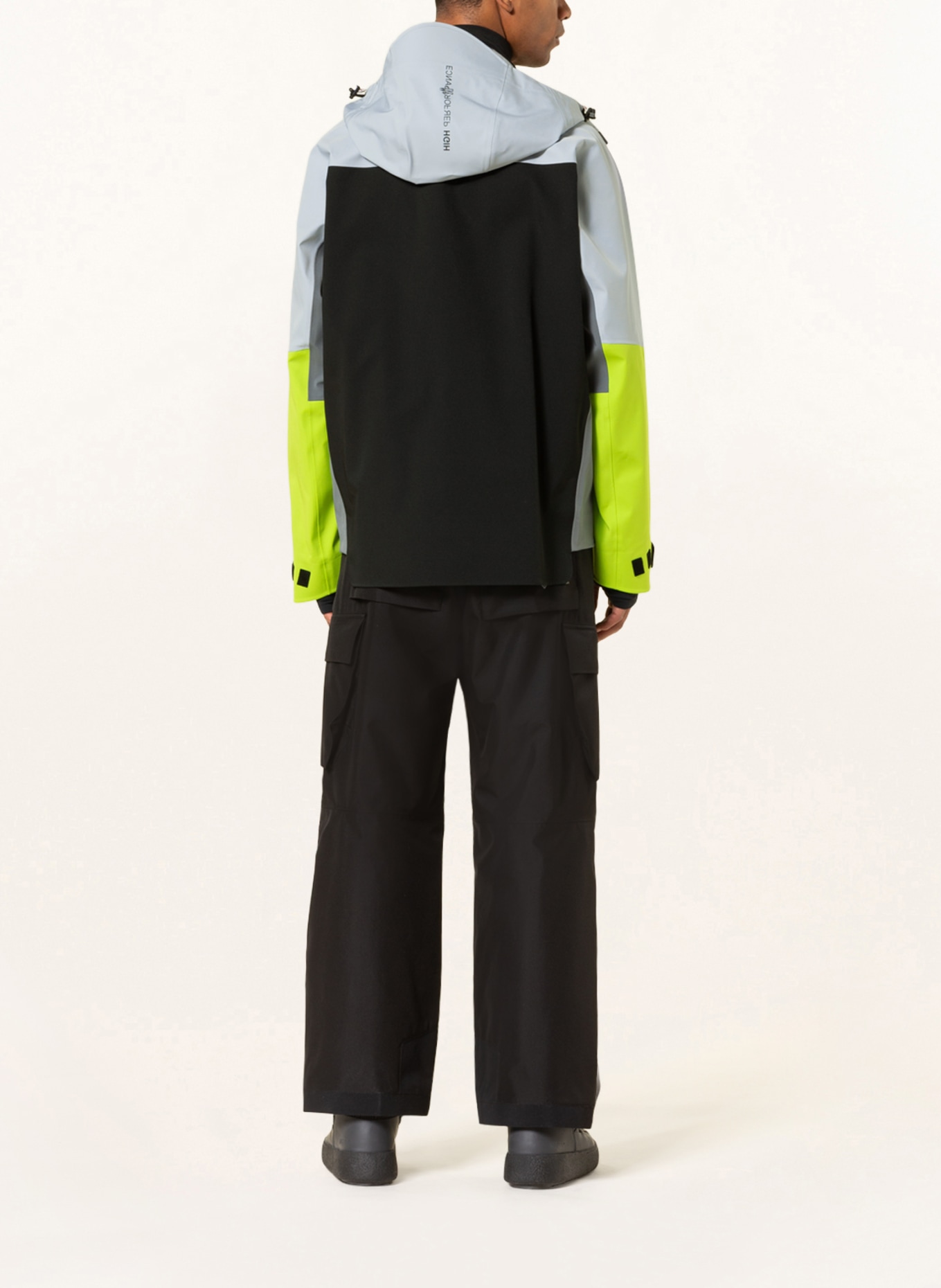 MONCLER GRENOBLE Hardshell ski jacket BRIZON, Color: GRAY/ LIGHT GRAY (Image 3)