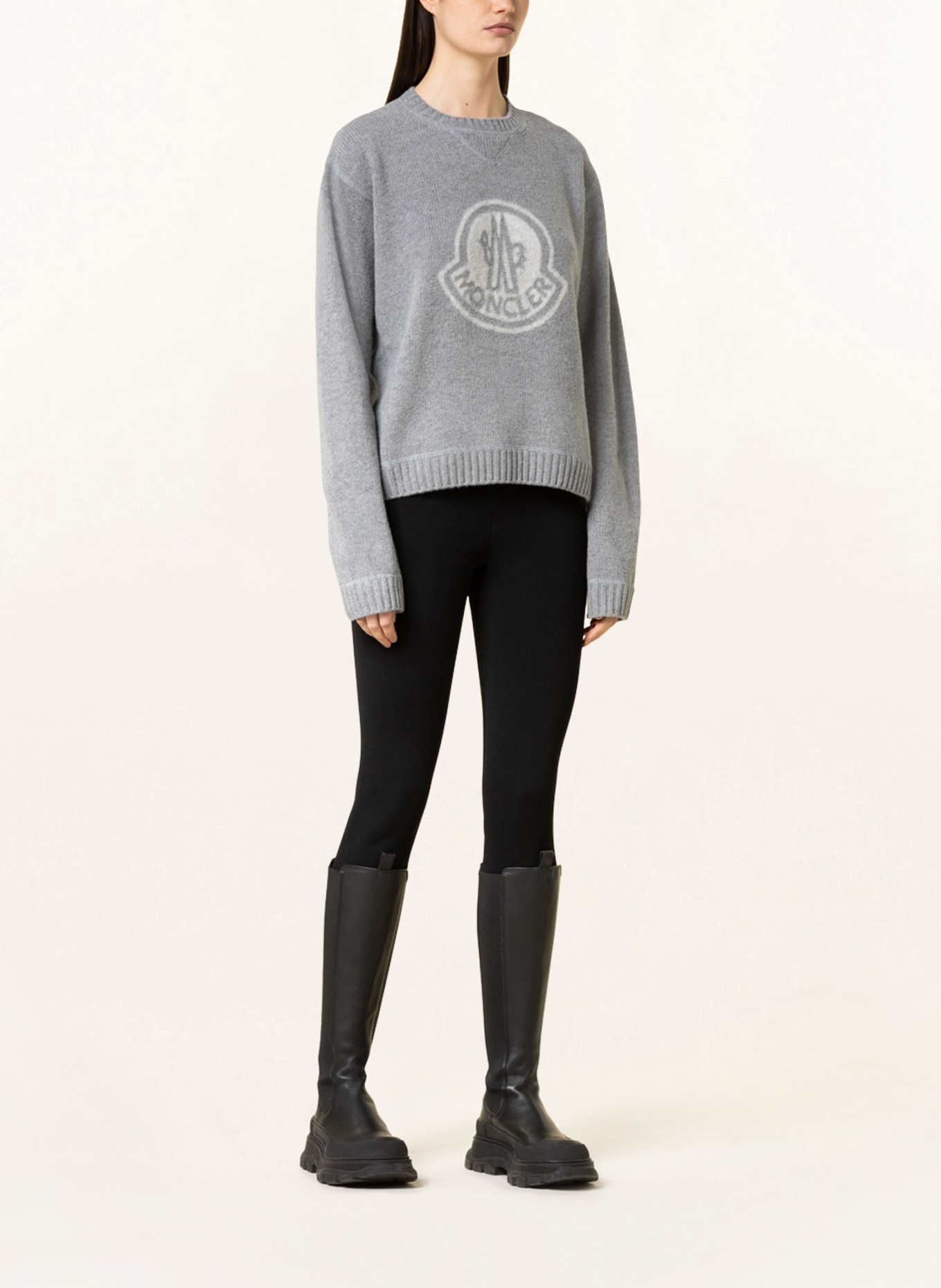 MONCLER Sweater, Color: GRAY (Image 2)