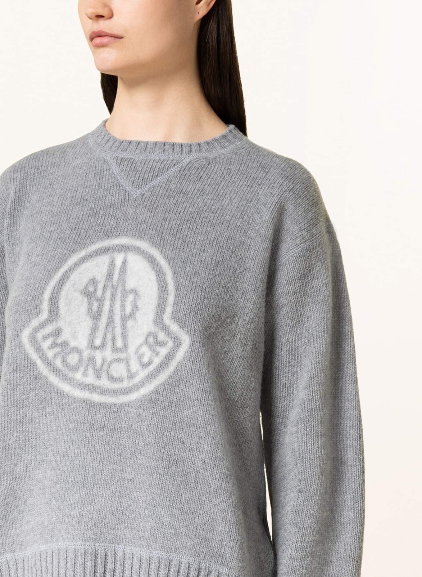 MONCLER Sweater, Color: GRAY (Image 4)