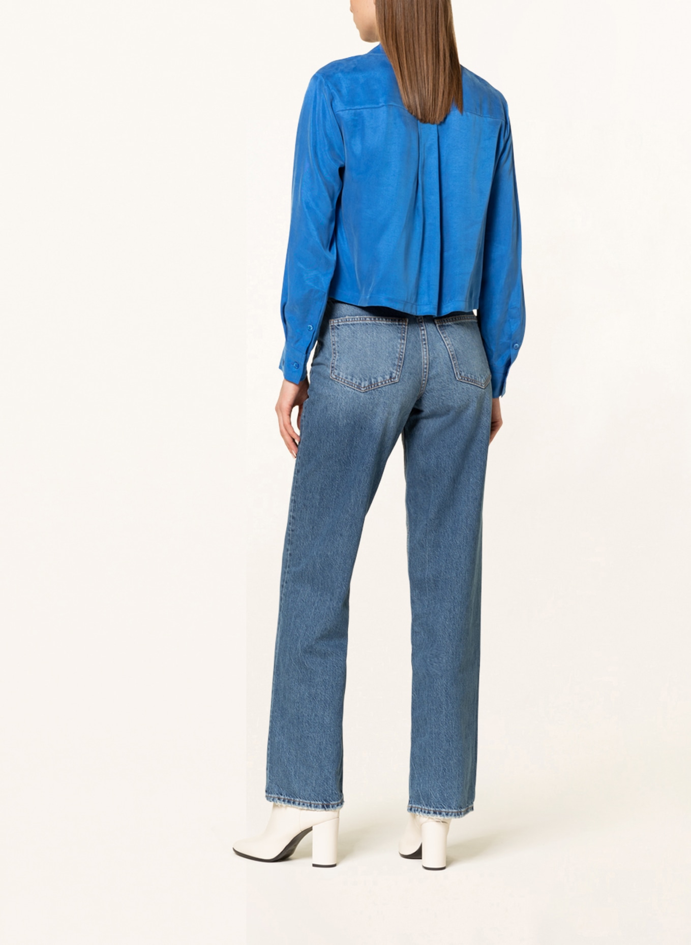 gina tricot Straight Jeans IDUN, Farbe: DK BLUE (Bild 3)
