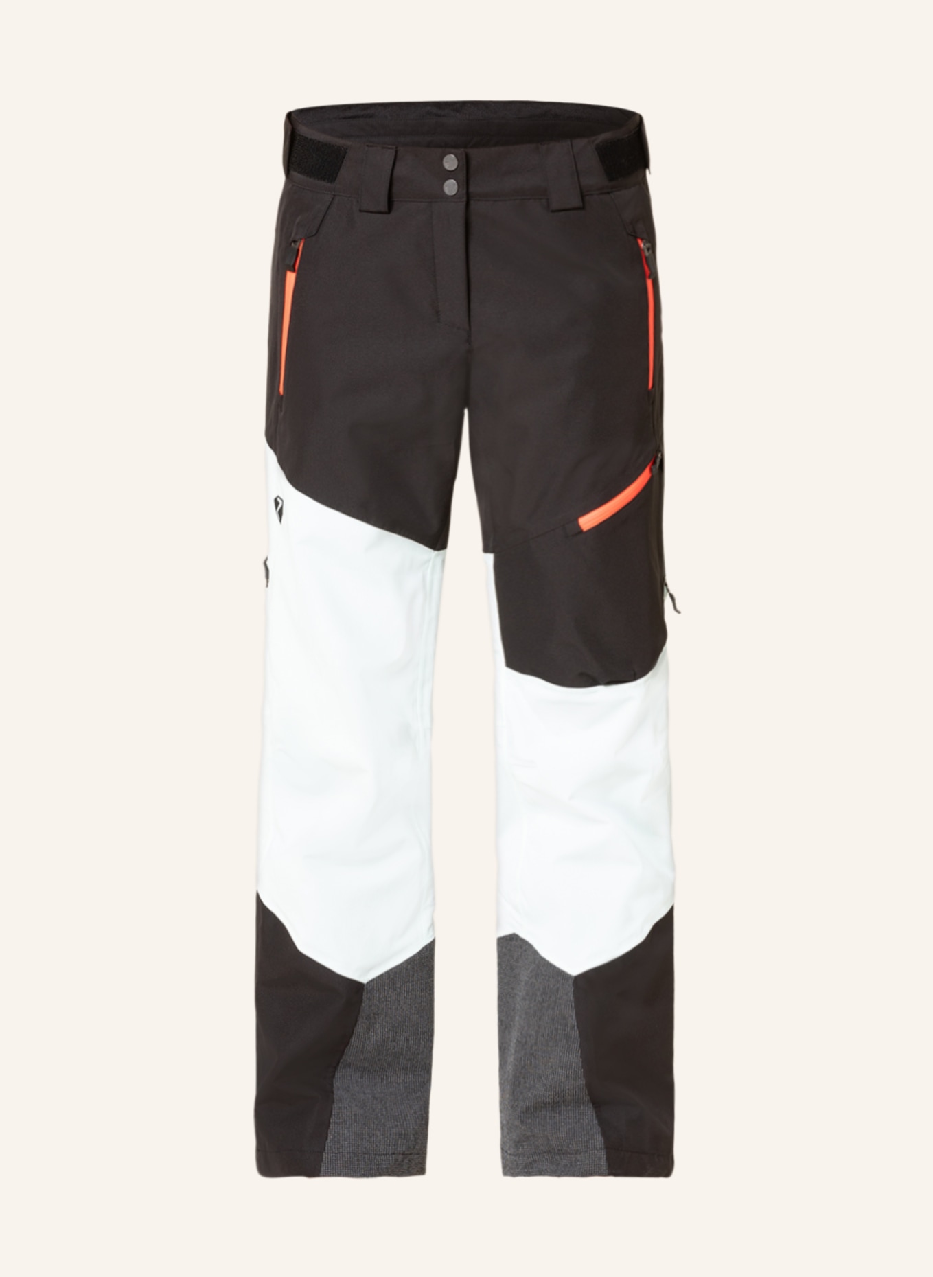 ziener Hardshell ski pants TRESA BIB LADY, Color: BLACK (Image 1)