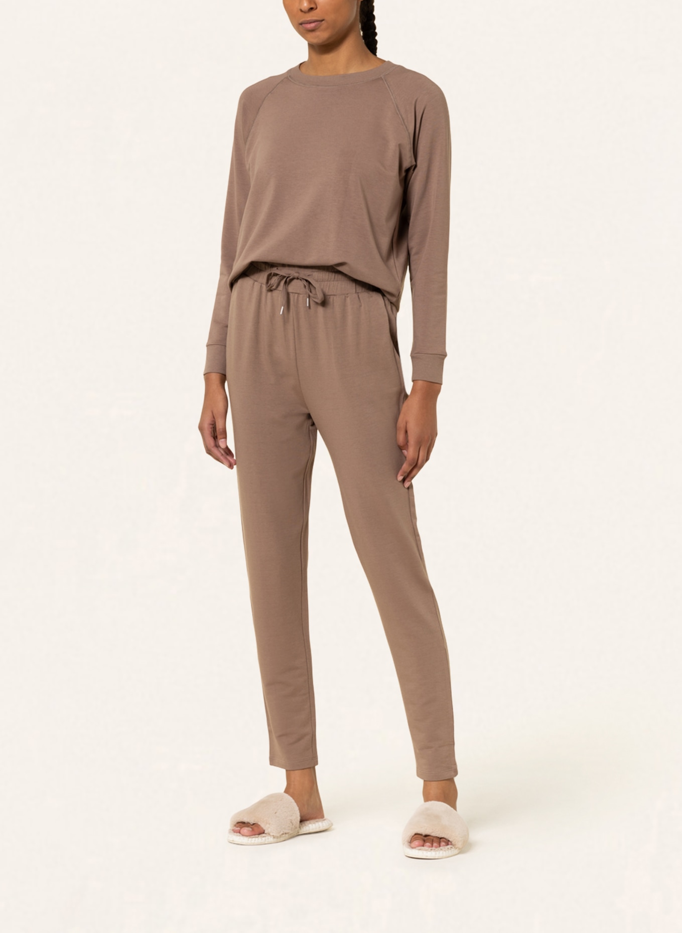 SCHIESSER Lounge pants MIX+RELAX, Color: BROWN (Image 2)