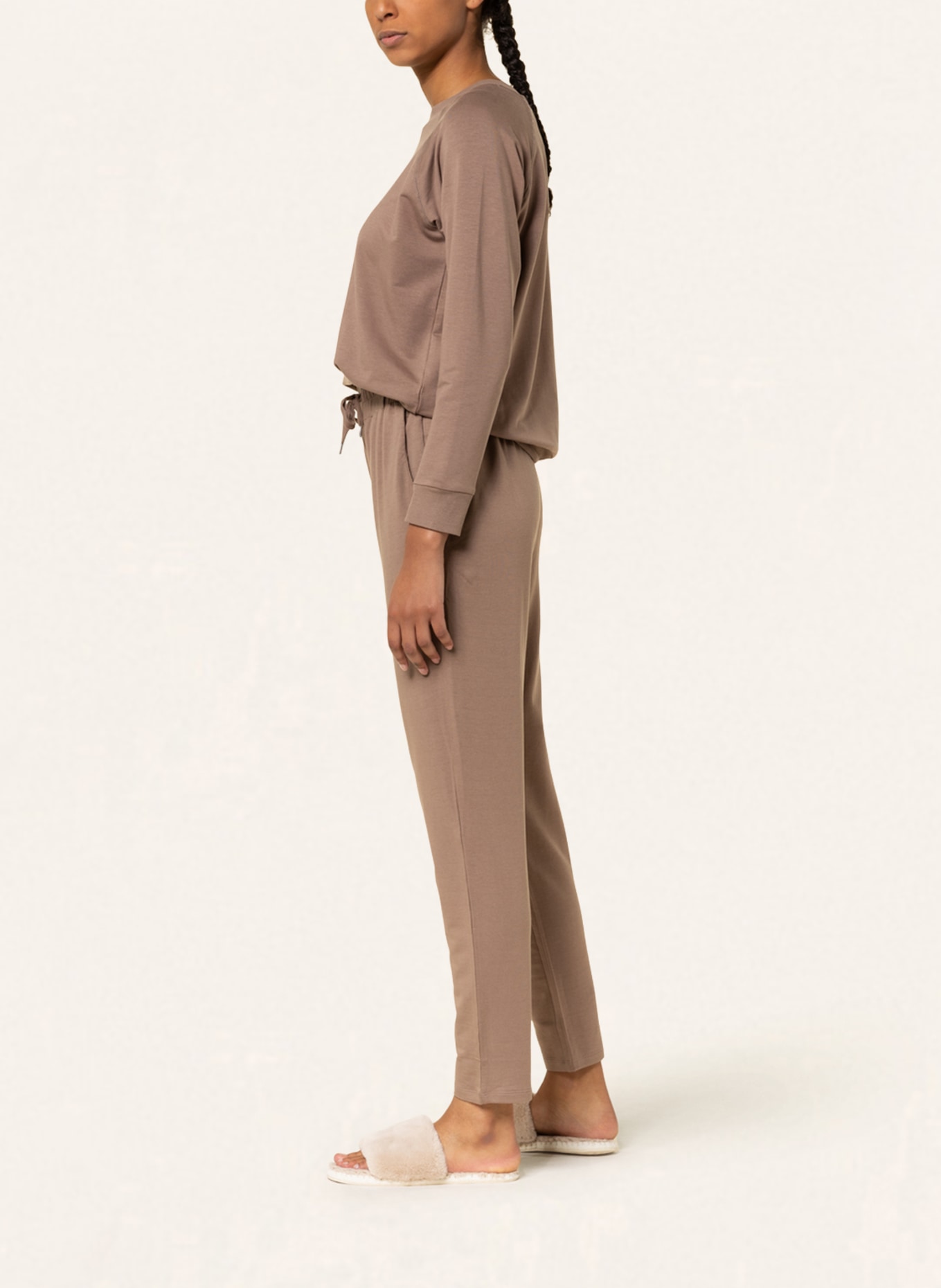 SCHIESSER Lounge pants MIX+RELAX, Color: BROWN (Image 4)