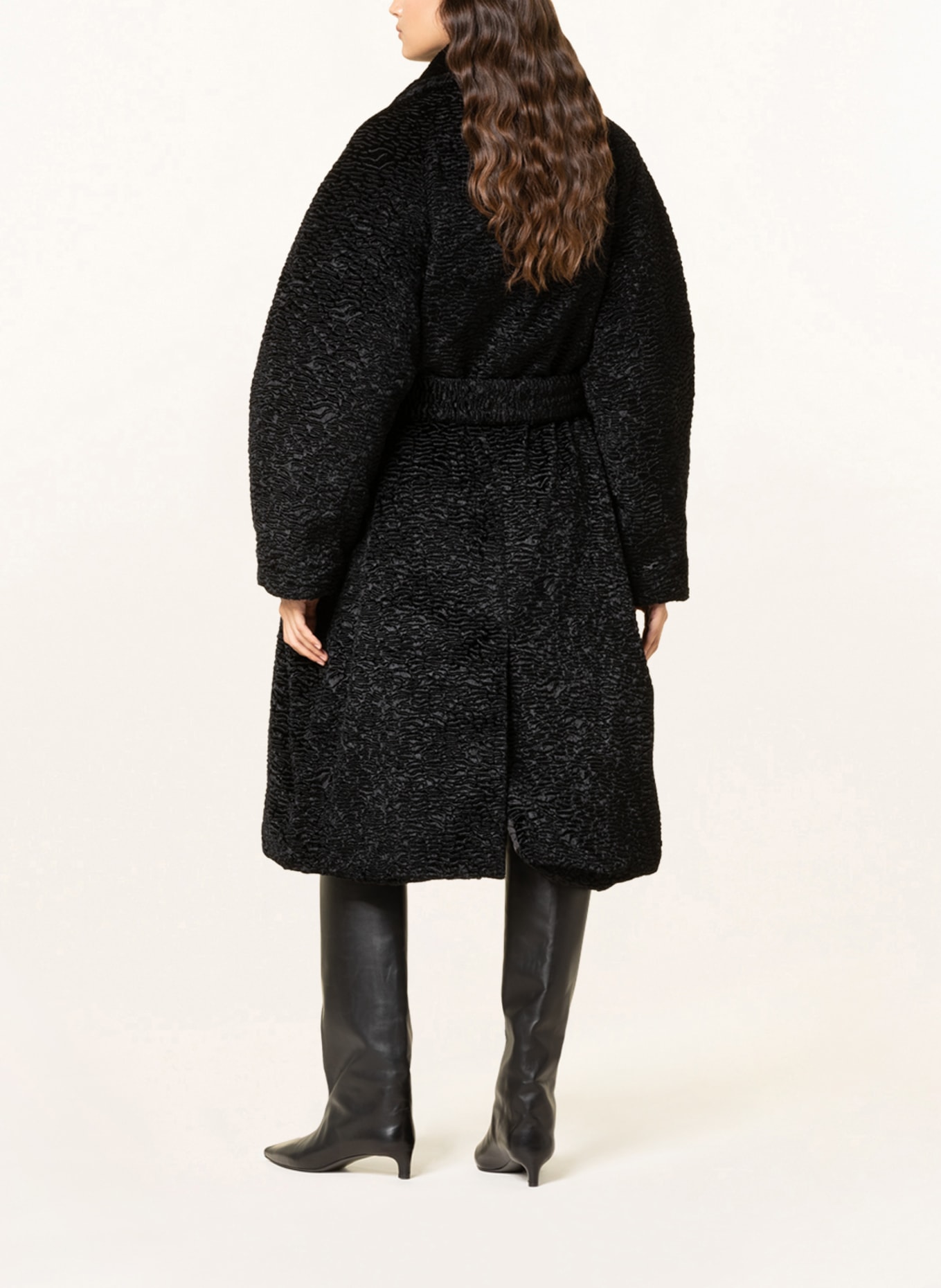 coperni Oversized coat, Color: BLACK (Image 3)