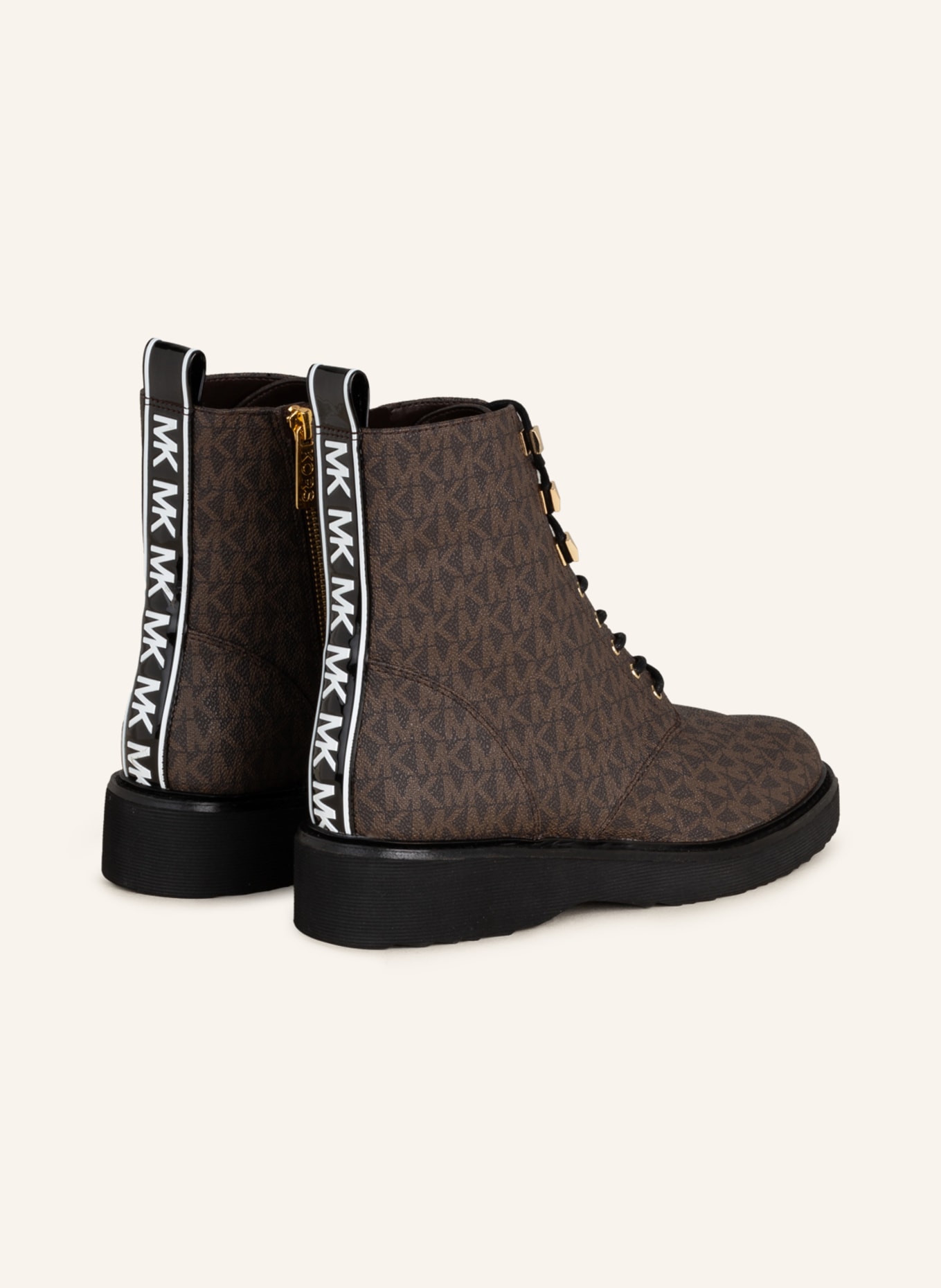 MICHAEL KORS Lace-up boots HASKELL, Color: 200 BROWN (Image 2)