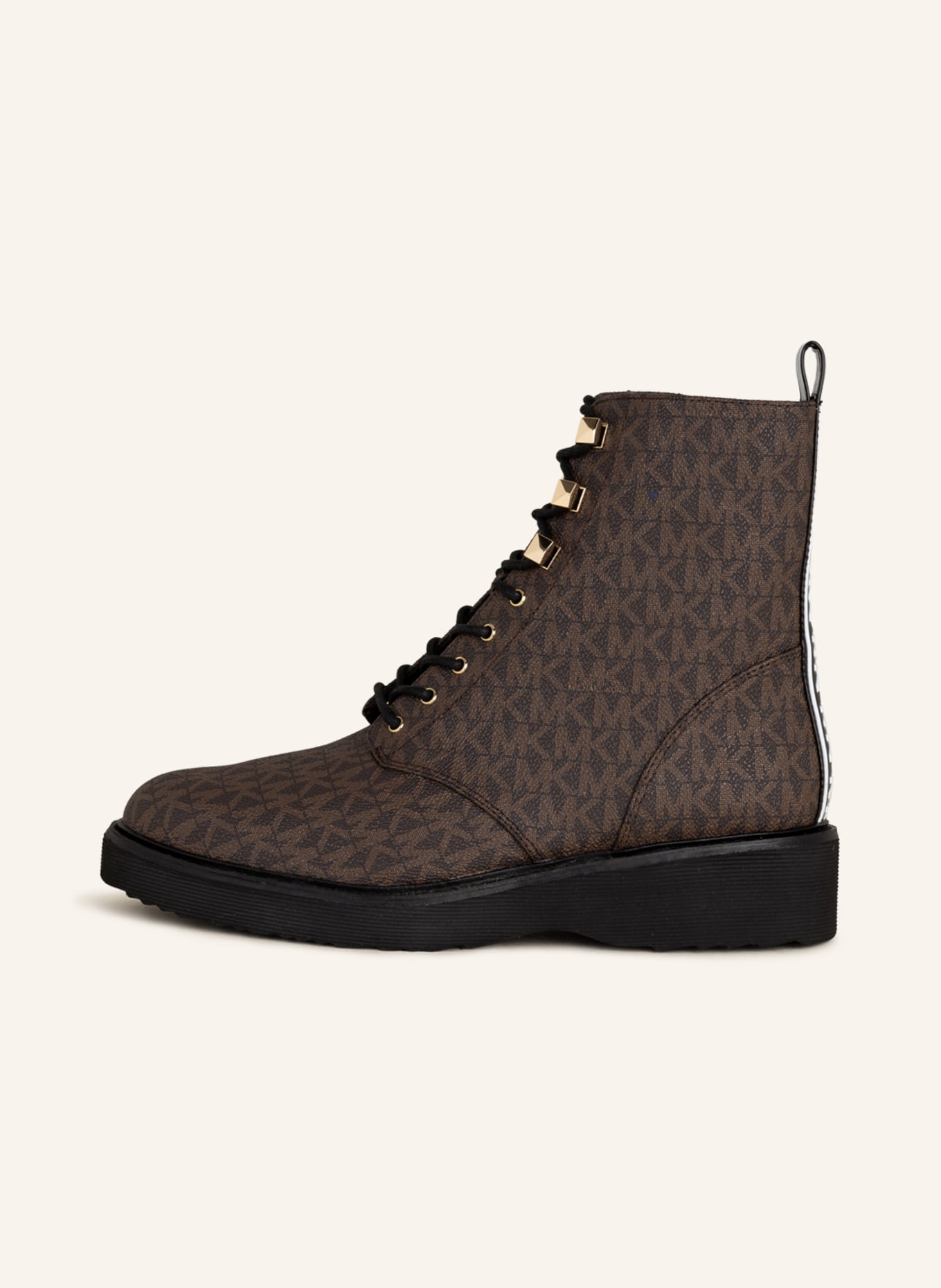 MICHAEL KORS Lace-up boots HASKELL, Color: 200 BROWN (Image 4)