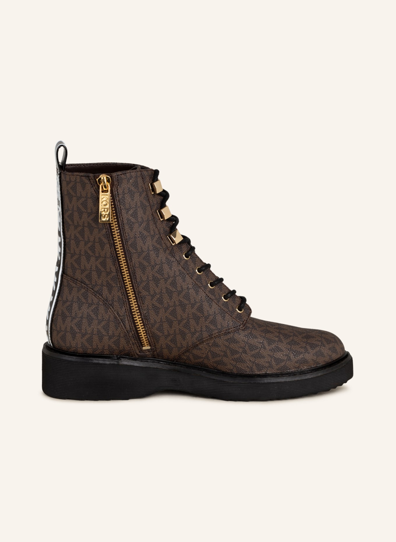 MICHAEL KORS Lace-up boots HASKELL, Color: 200 BROWN (Image 5)