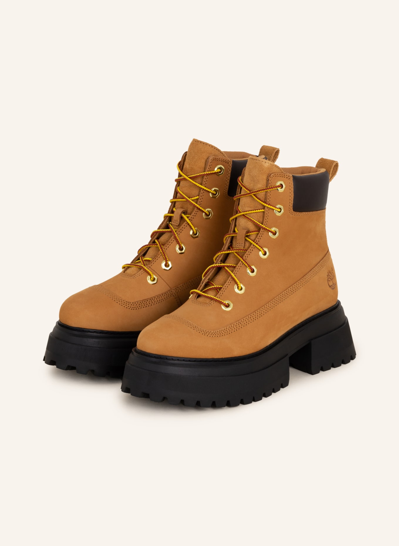Timberland Lace up boots SKY 6 in cognac