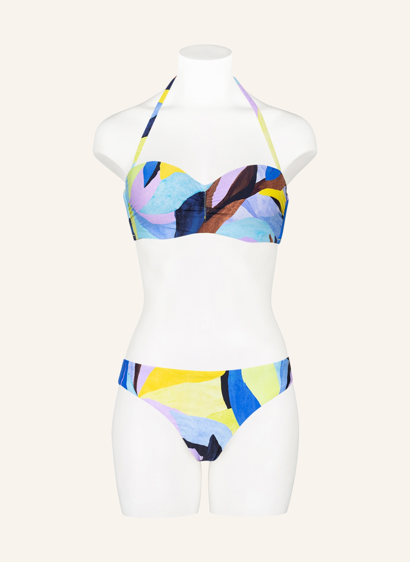 SEAFOLLY Basic-Bikini-Hose TROPFEST , Farbe: HELLGRÜN/ BLAU/ HELLLILA (Bild 2)